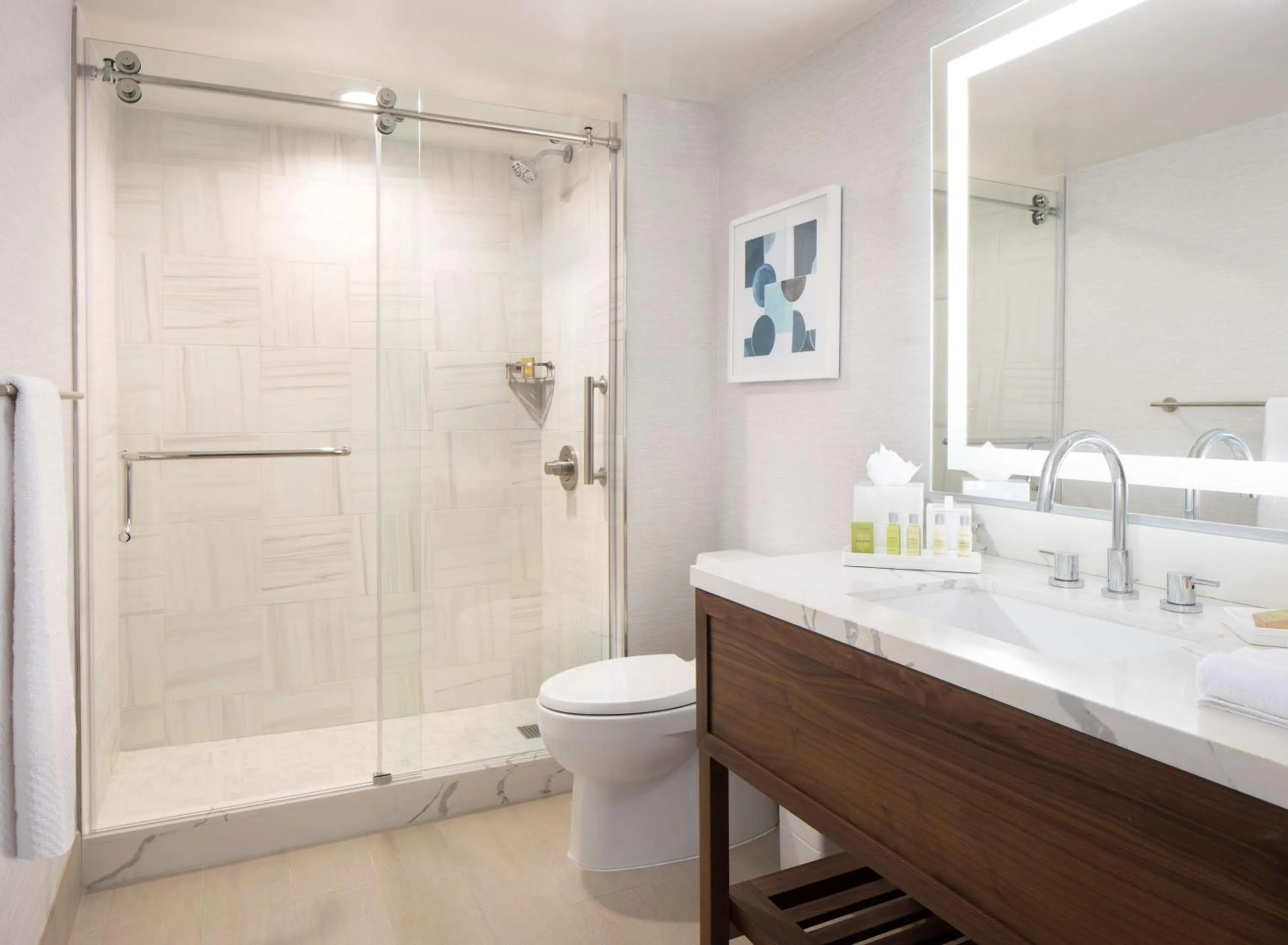 Bathroom in Hilton Santa Monica