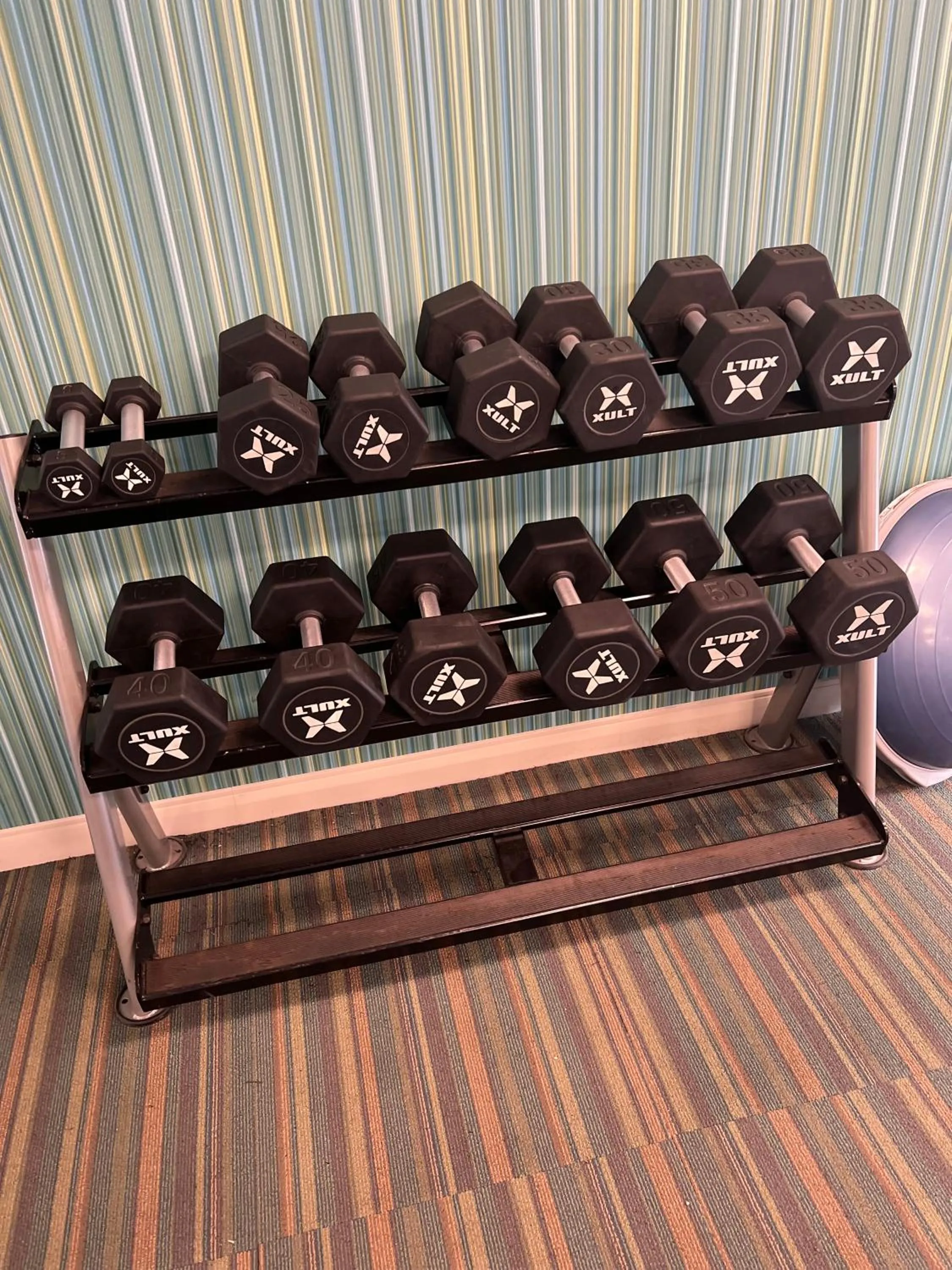 Fitness centre/facilities in Holiday Inn Express & Suites Mobile - University Area by IHG