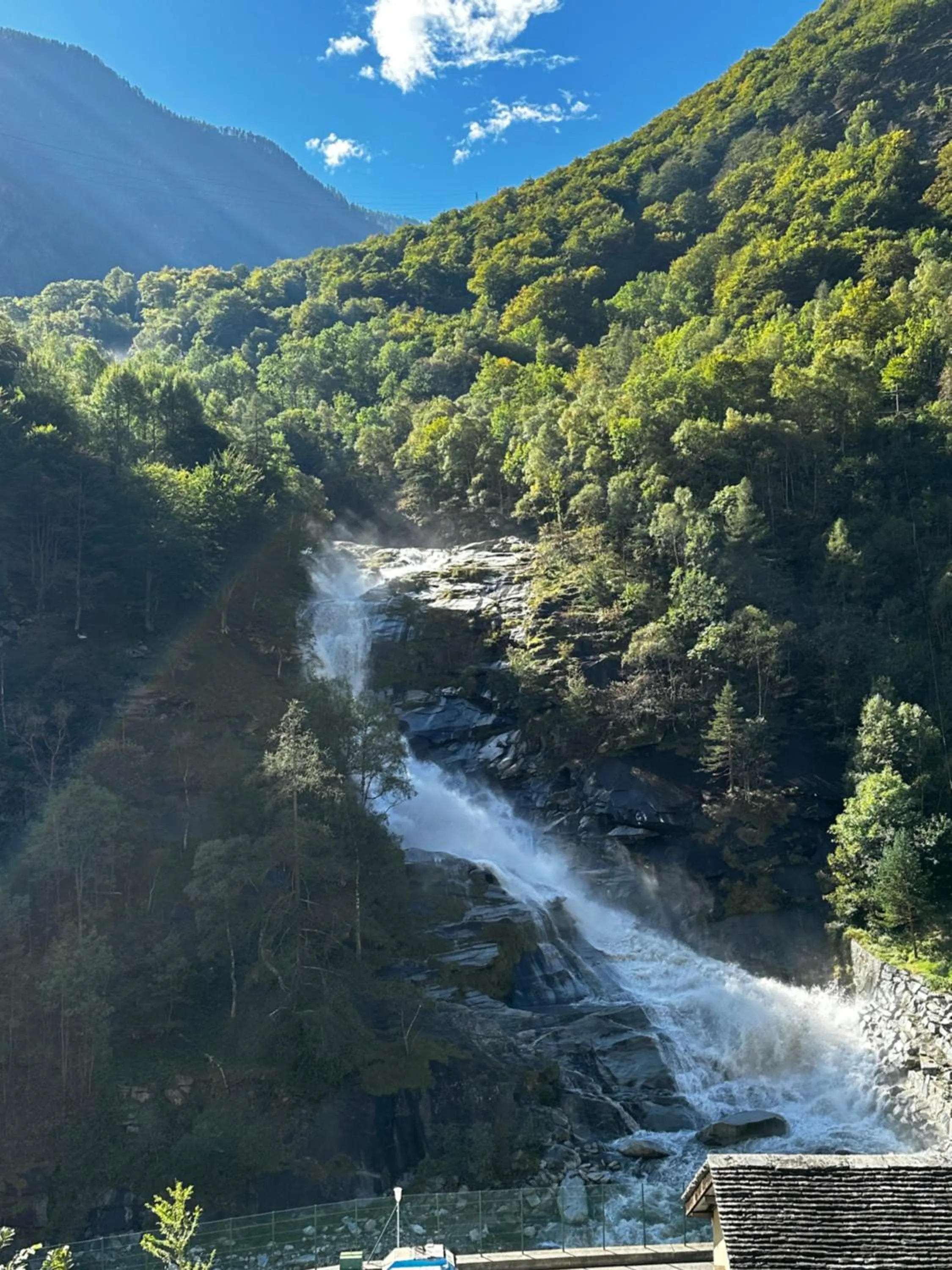 View (from property/room) in Pension Bellevue Gondo