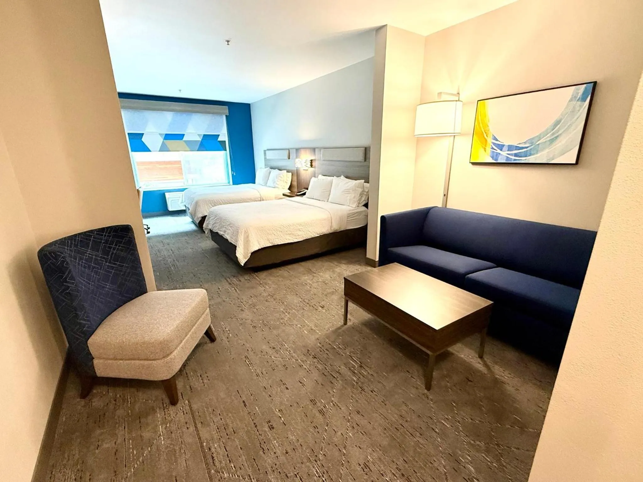 Photo of the whole room, Bed in Holiday Inn Express Hotel & Suites North Sequim by IHG