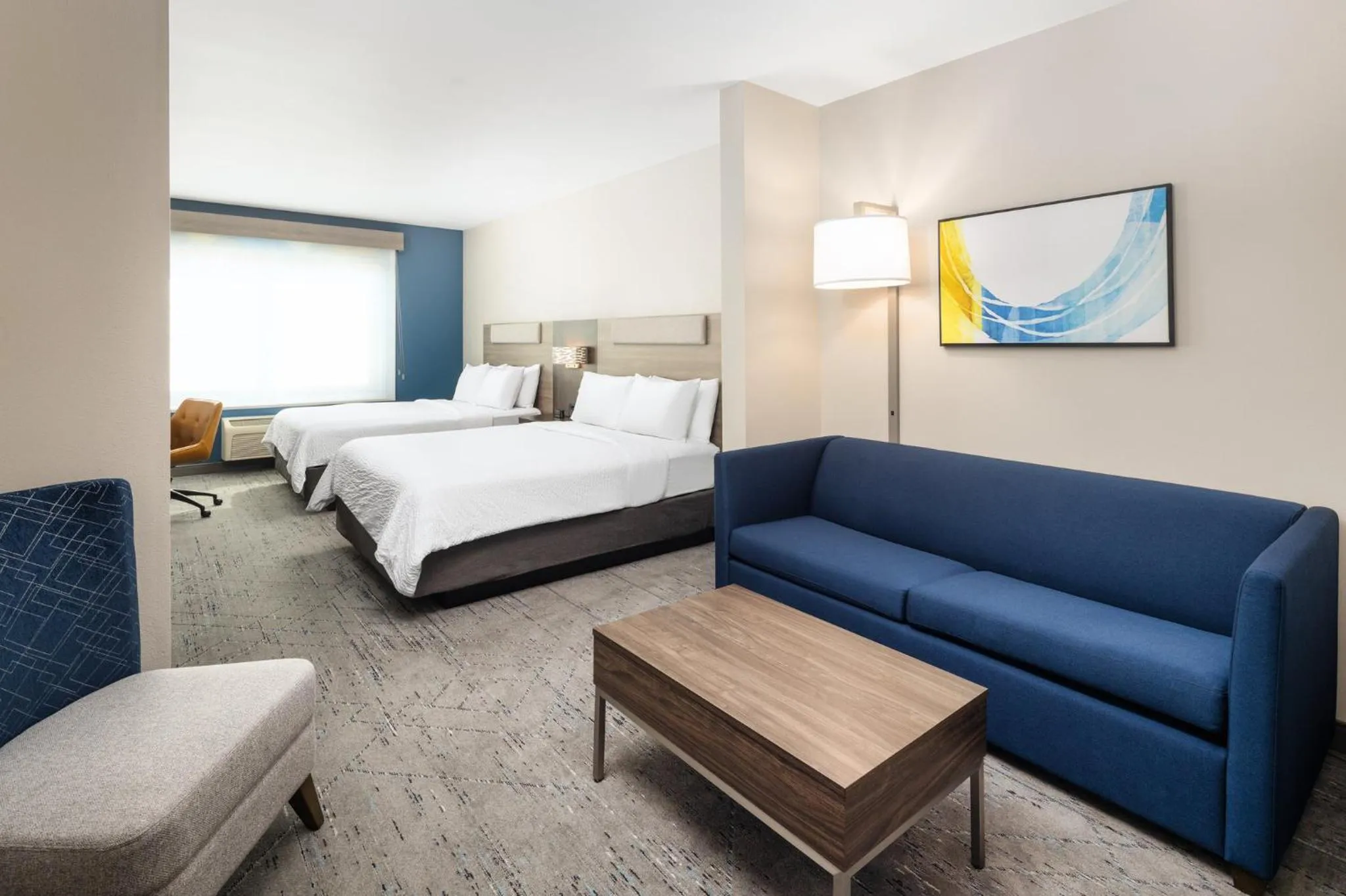 Photo of the whole room, Bed in Holiday Inn Express Hotel & Suites North Sequim by IHG