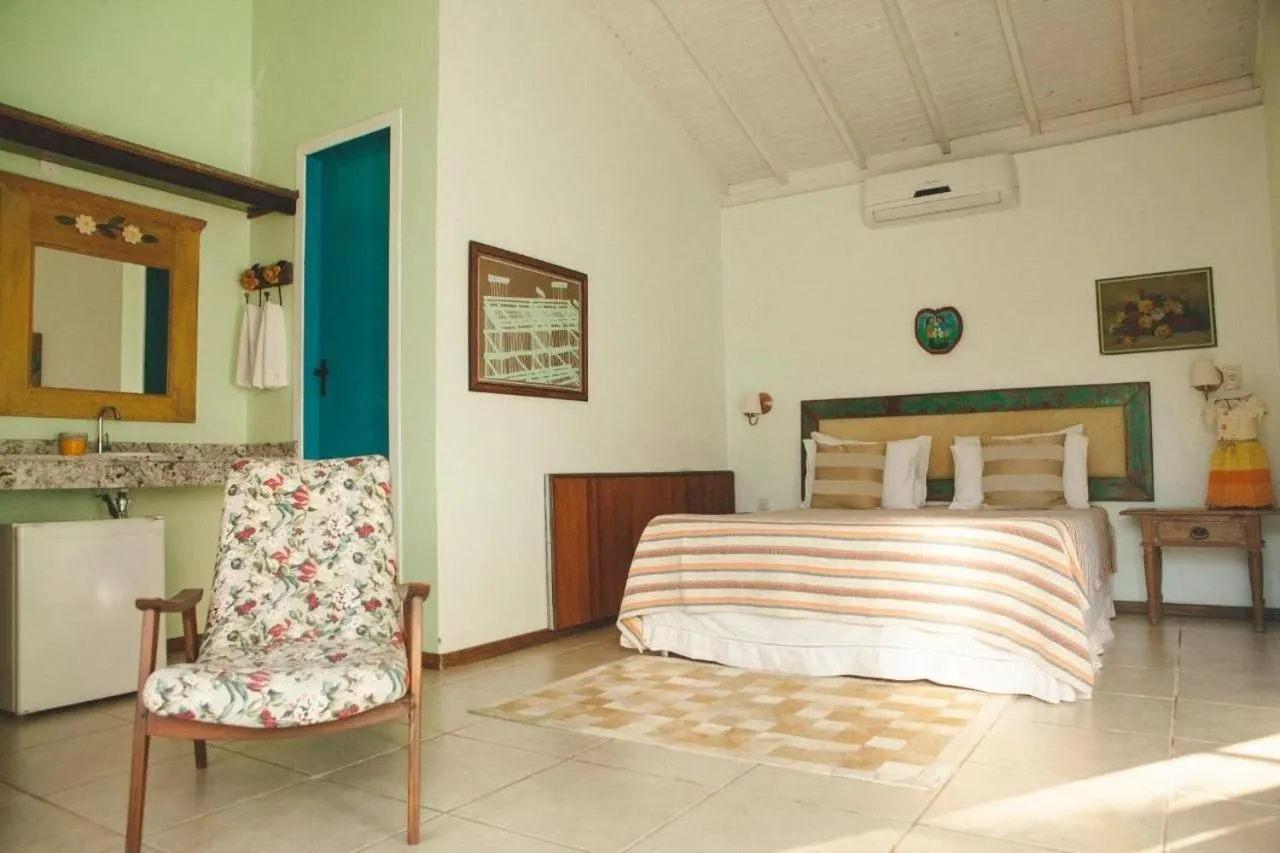 Suite with Balcony - single occupancy in Pousada Casa do Ceo