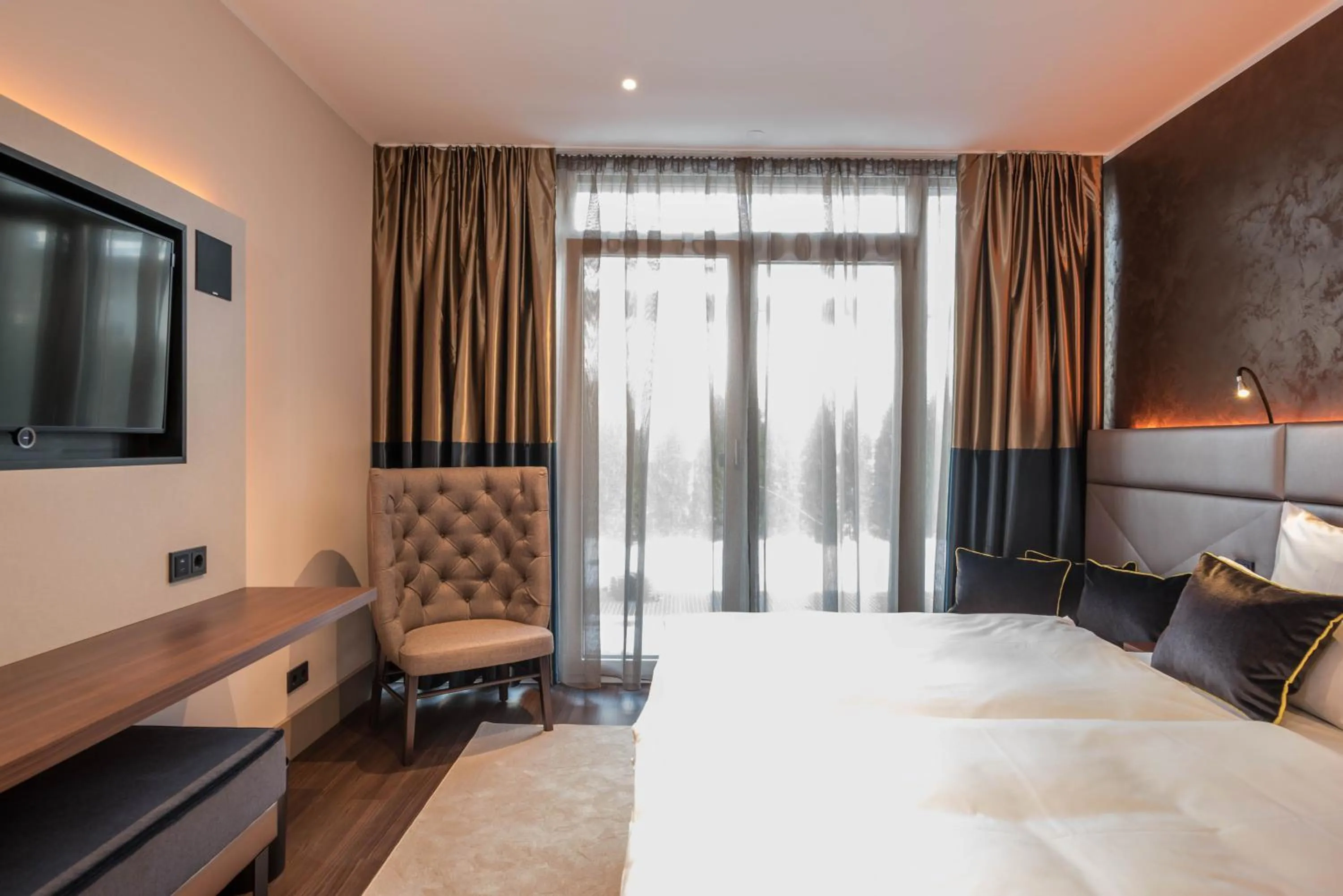 Bed in Innspire Hotel