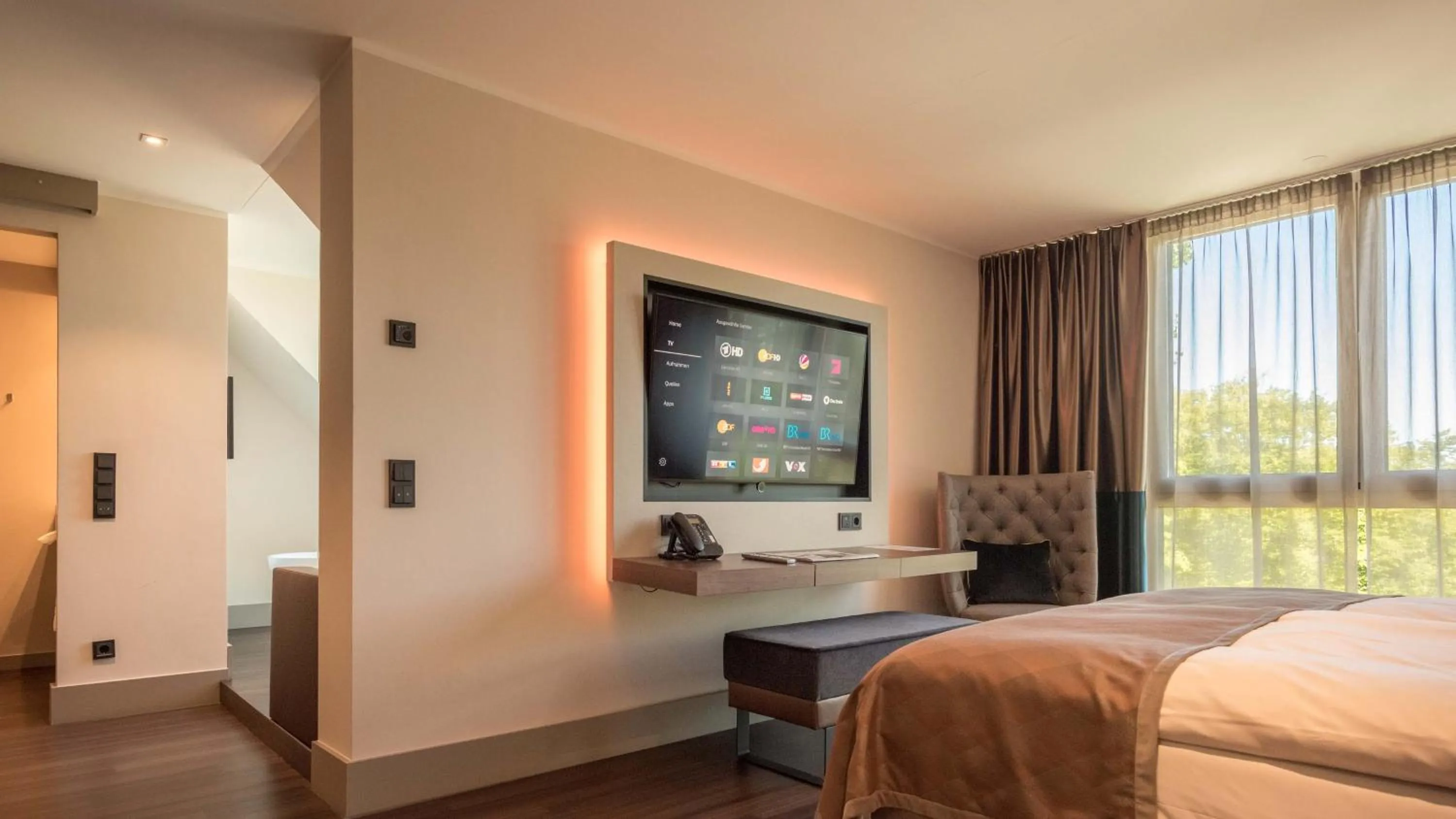 Bed in Innspire Hotel