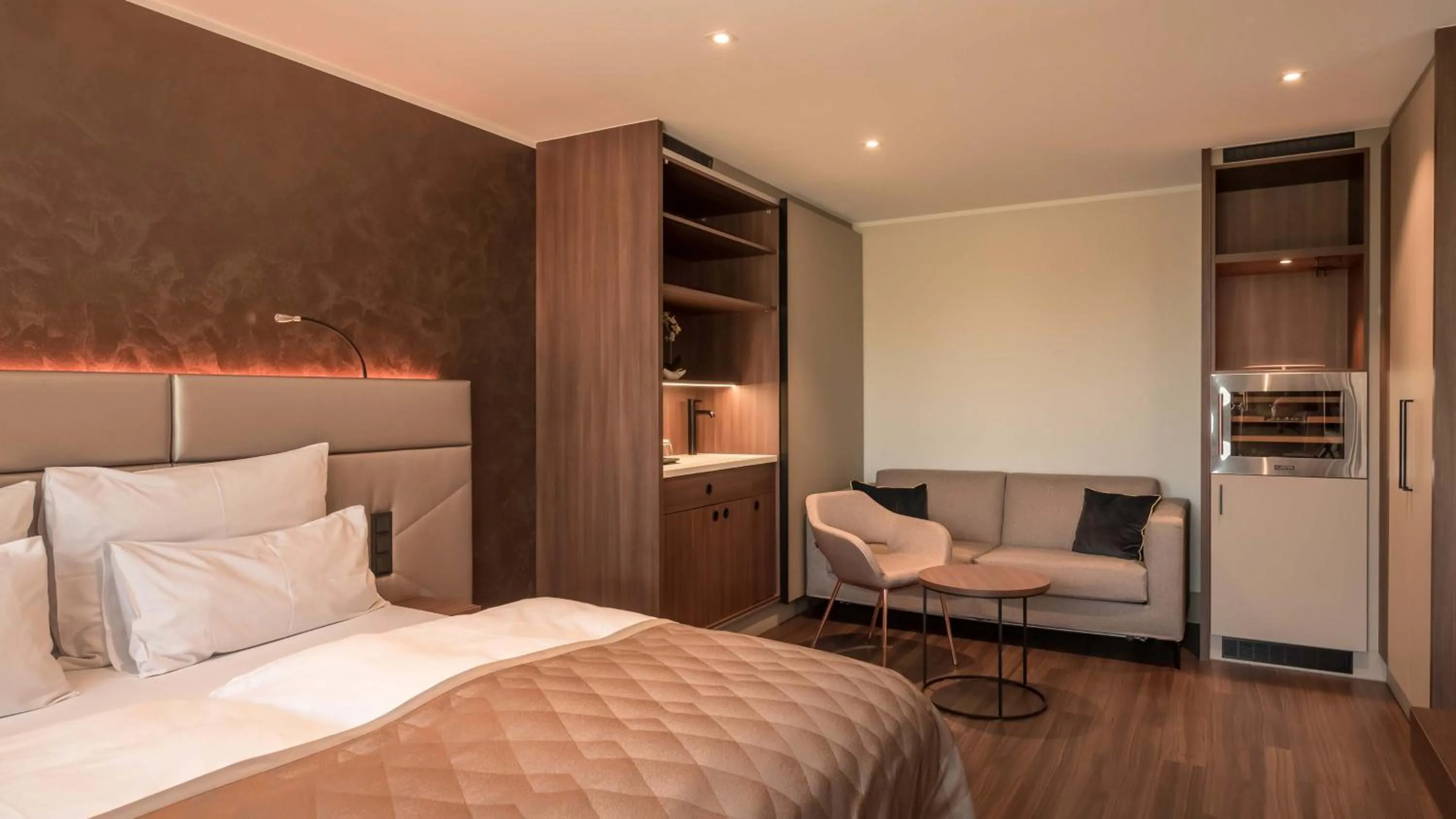 Bed in Innspire Hotel