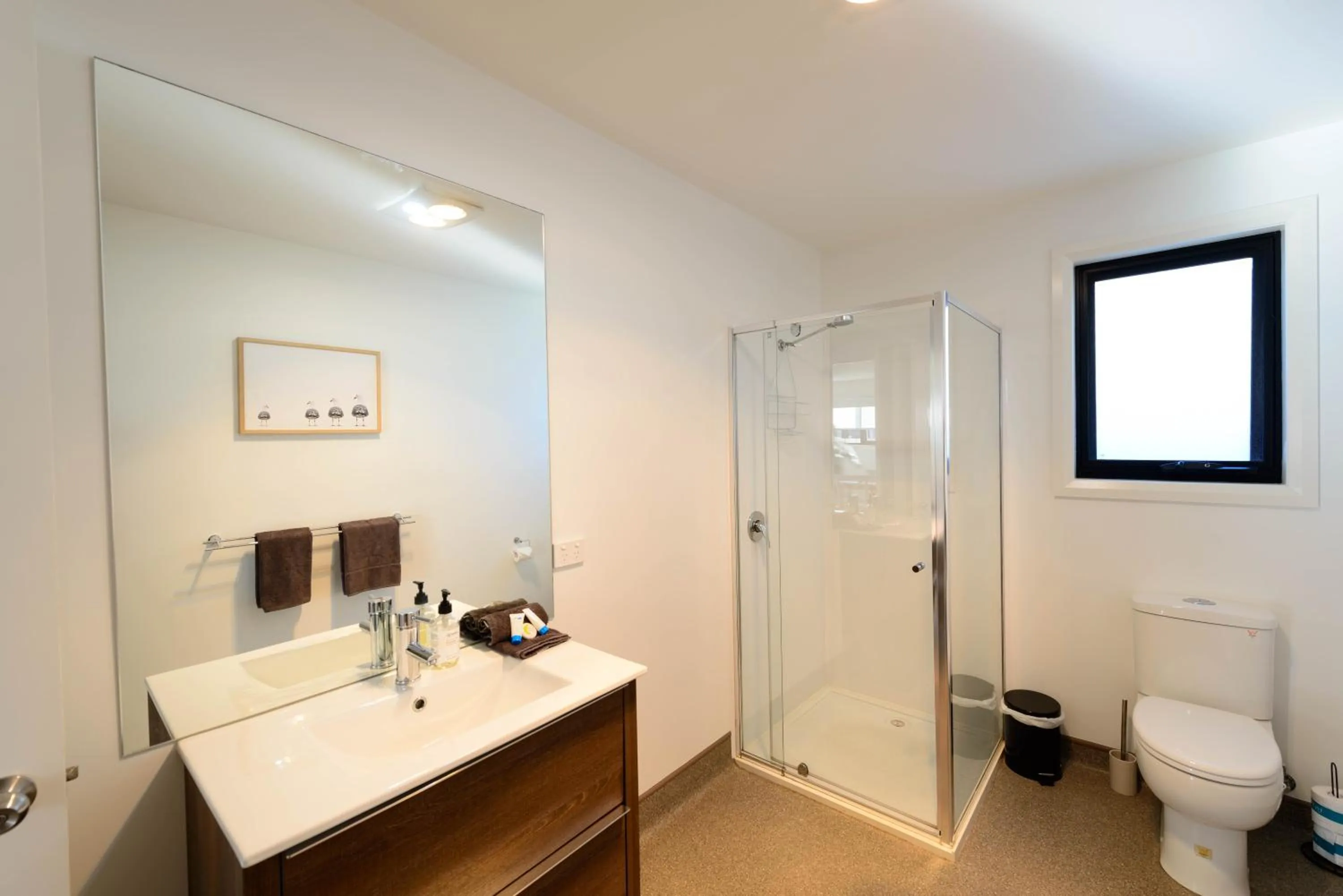 Bathroom in Georges Bay Apartments