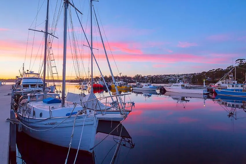 Natural landscape in Georges Bay Apartments