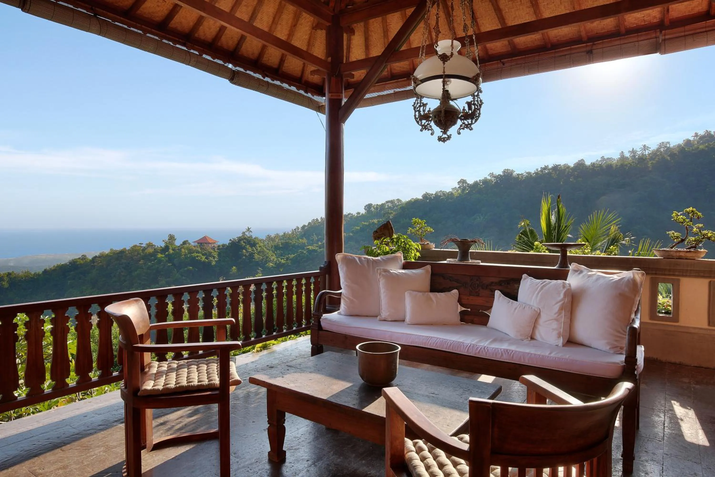 Bird's eye view in Villa Patria