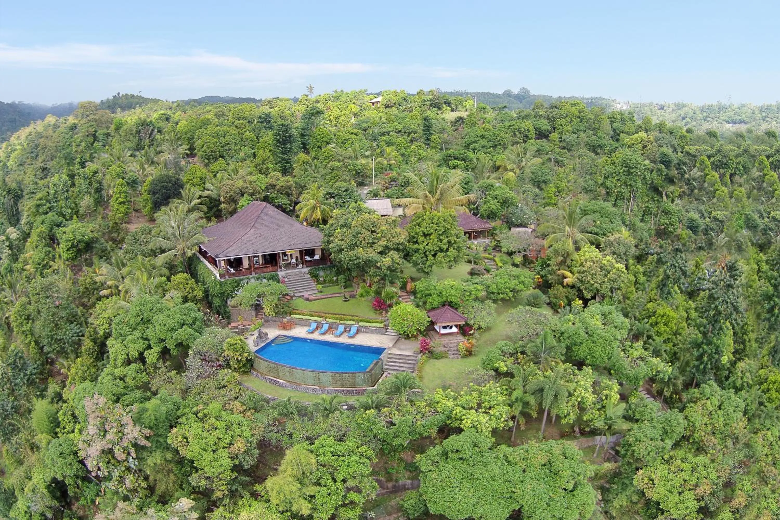 Mountain view in Villa Patria