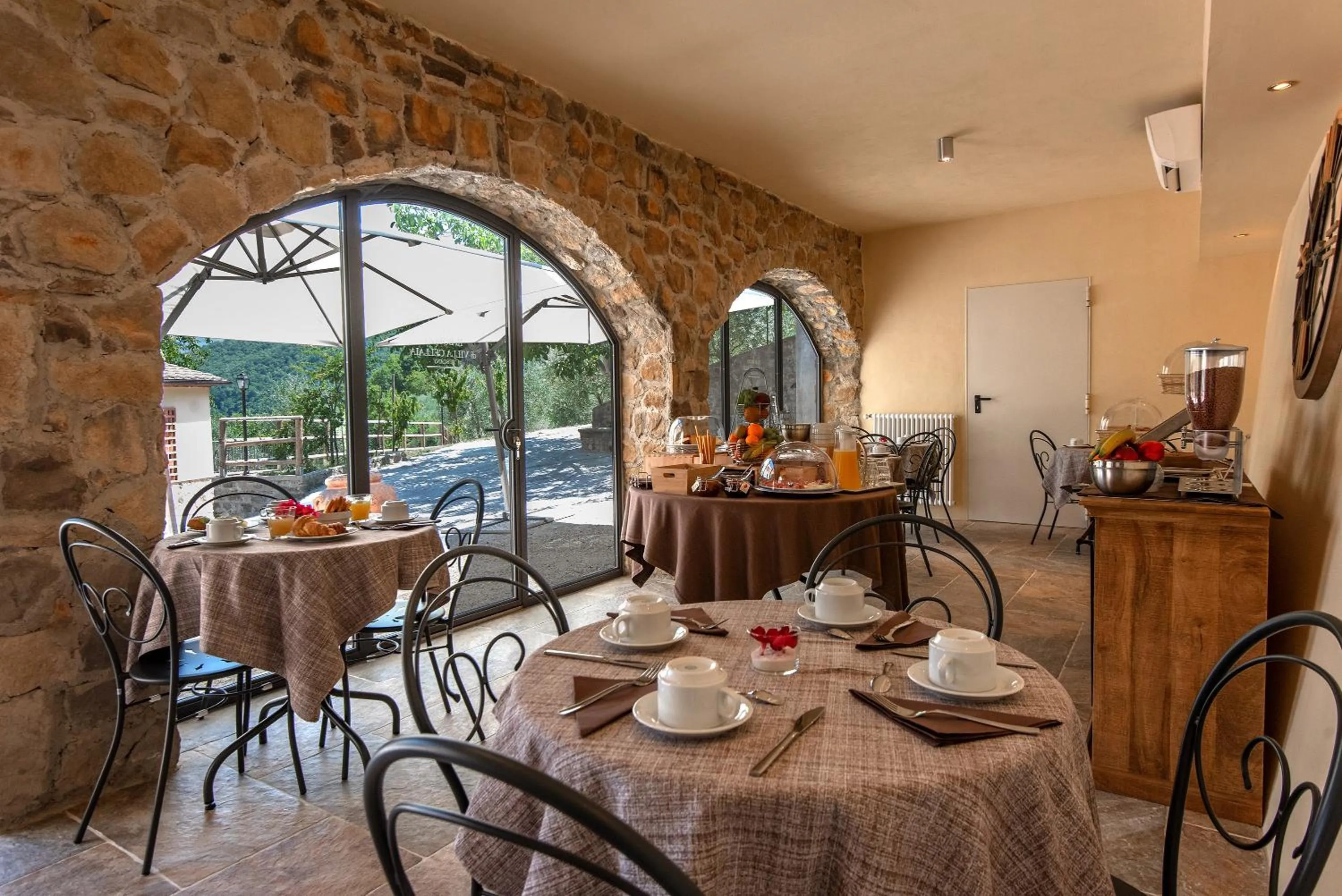 Breakfast in Borgo di Villa Cellaia Resort & SPA