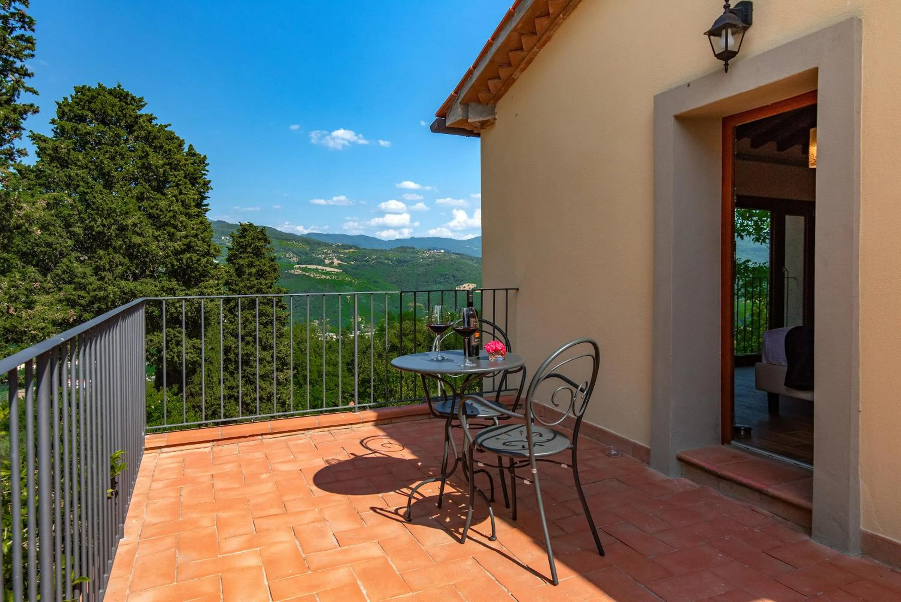 Balcony/Terrace in Borgo di Villa Cellaia Resort & SPA