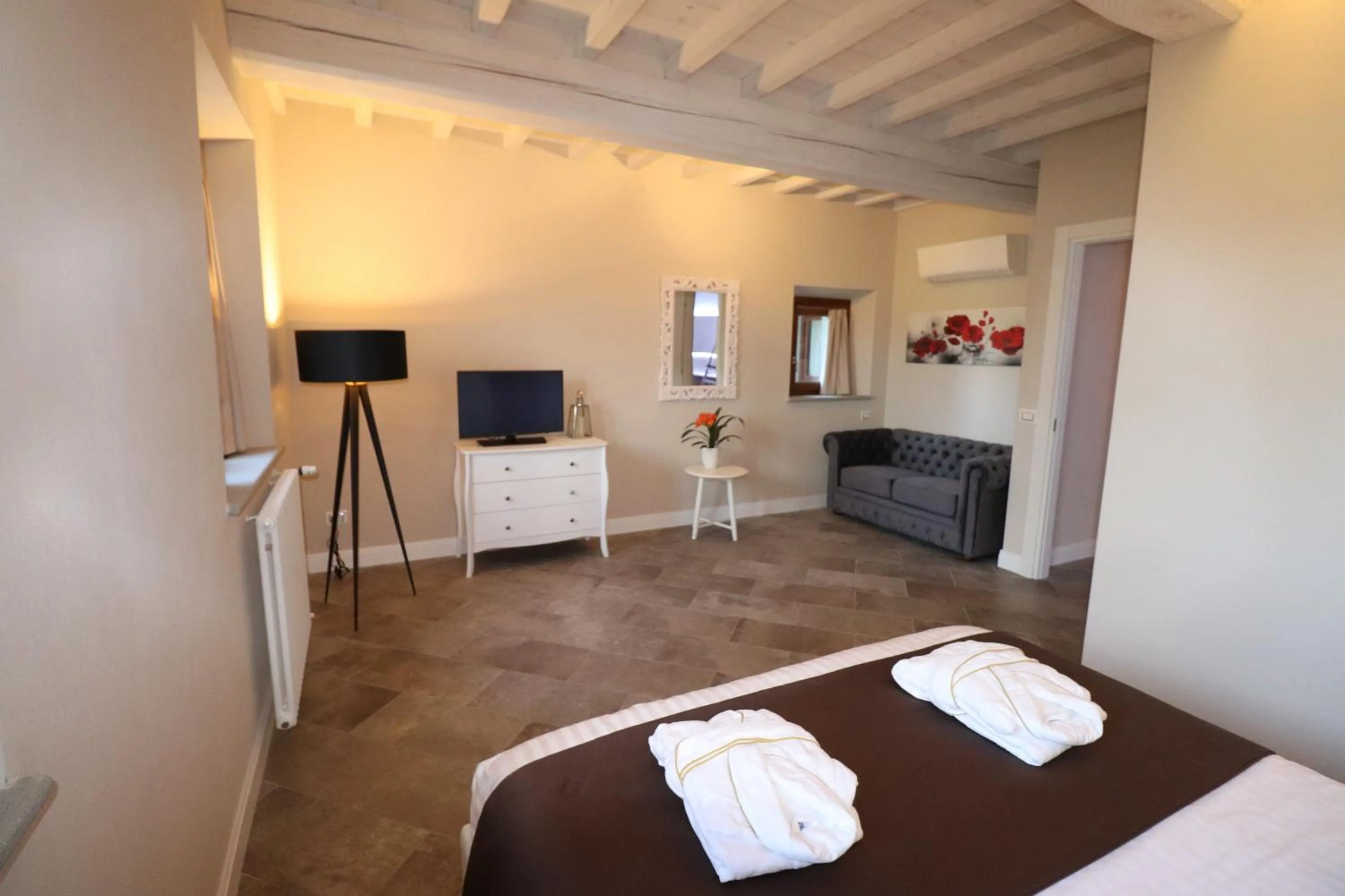 Bedroom, Bed in Borgo di Villa Cellaia Resort & SPA