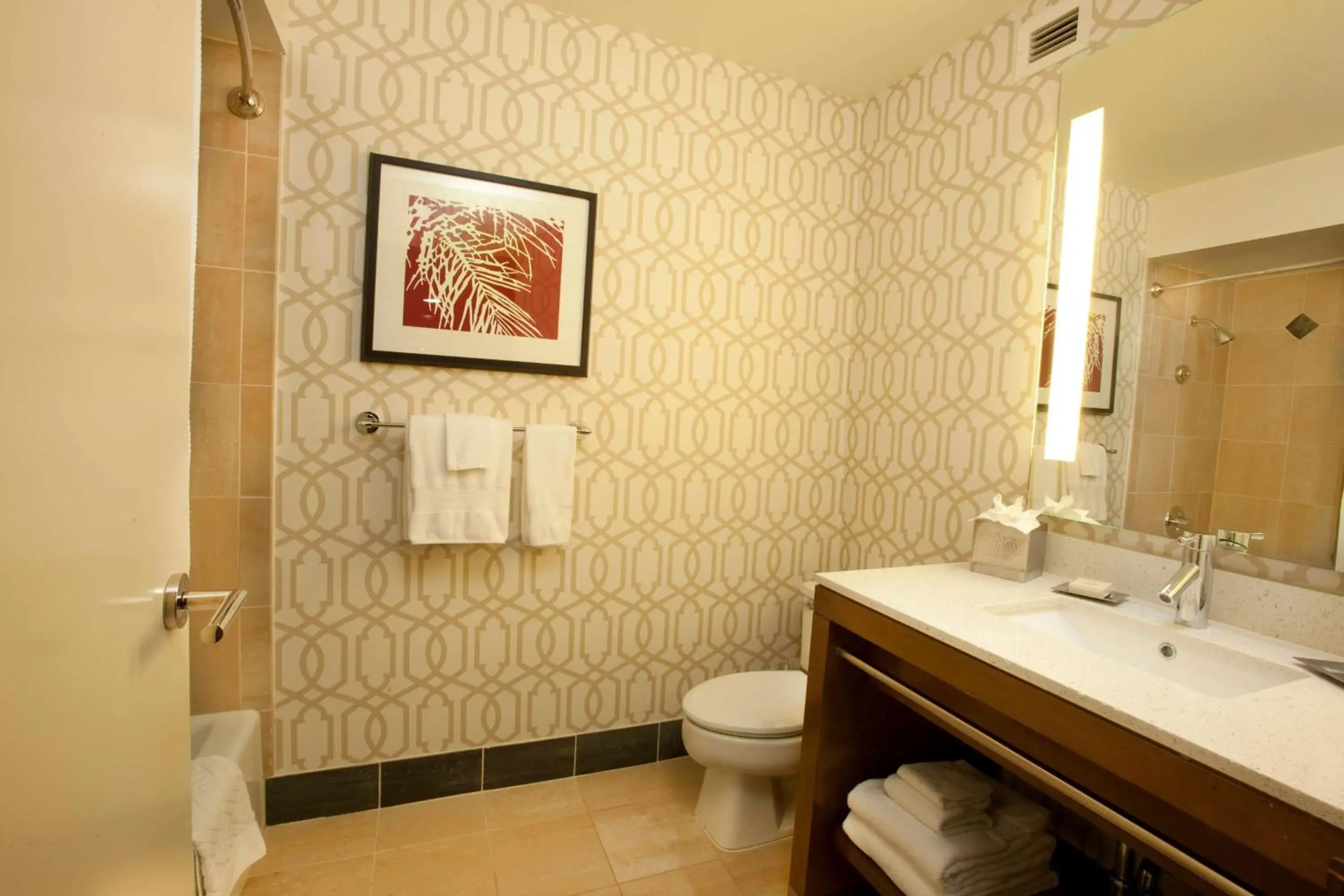 Bathroom in Hilton Palm Springs Bathroom in Hilton Palm Springs