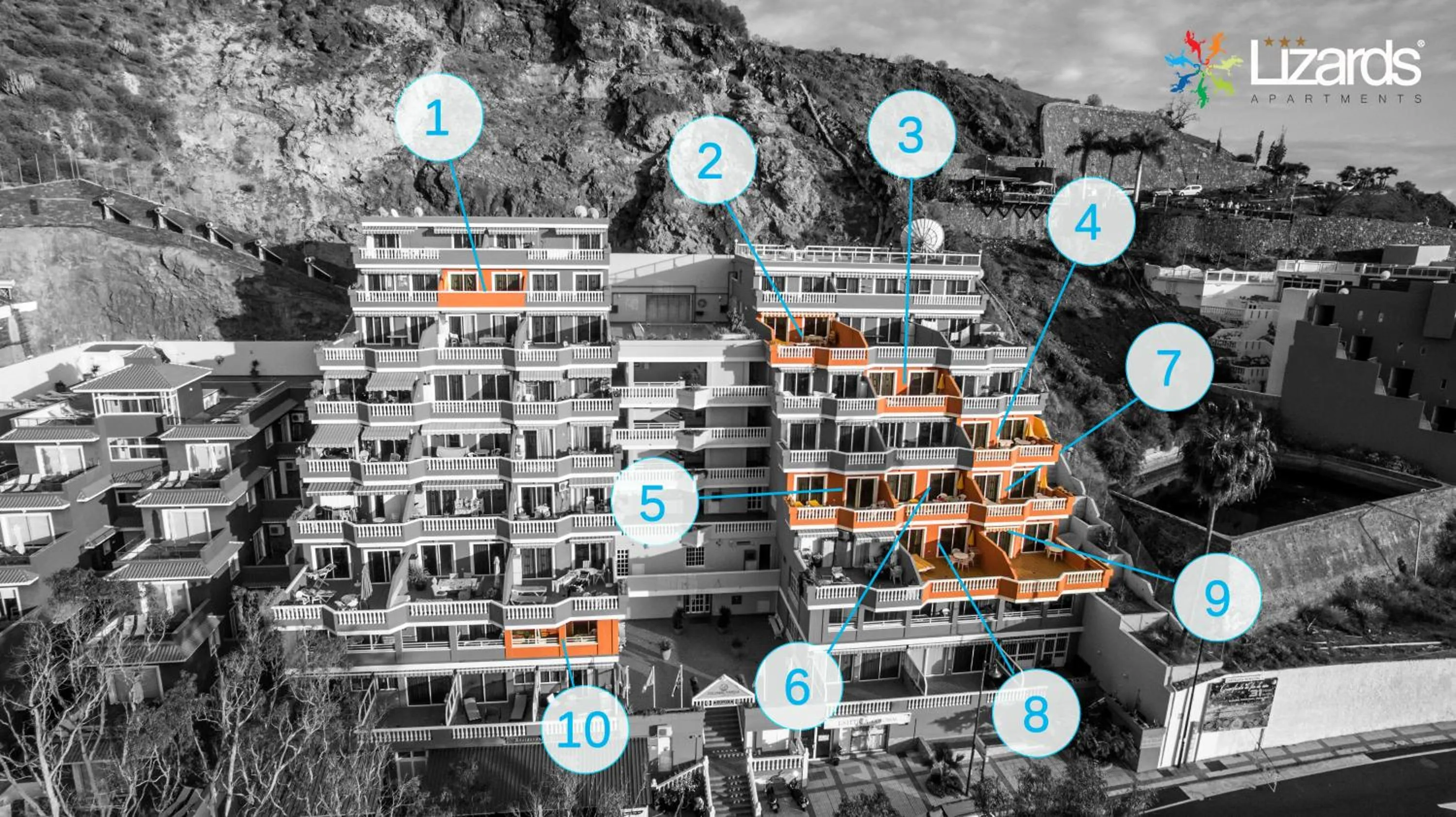 Property building in 7Lizards - Ocean View Apartments