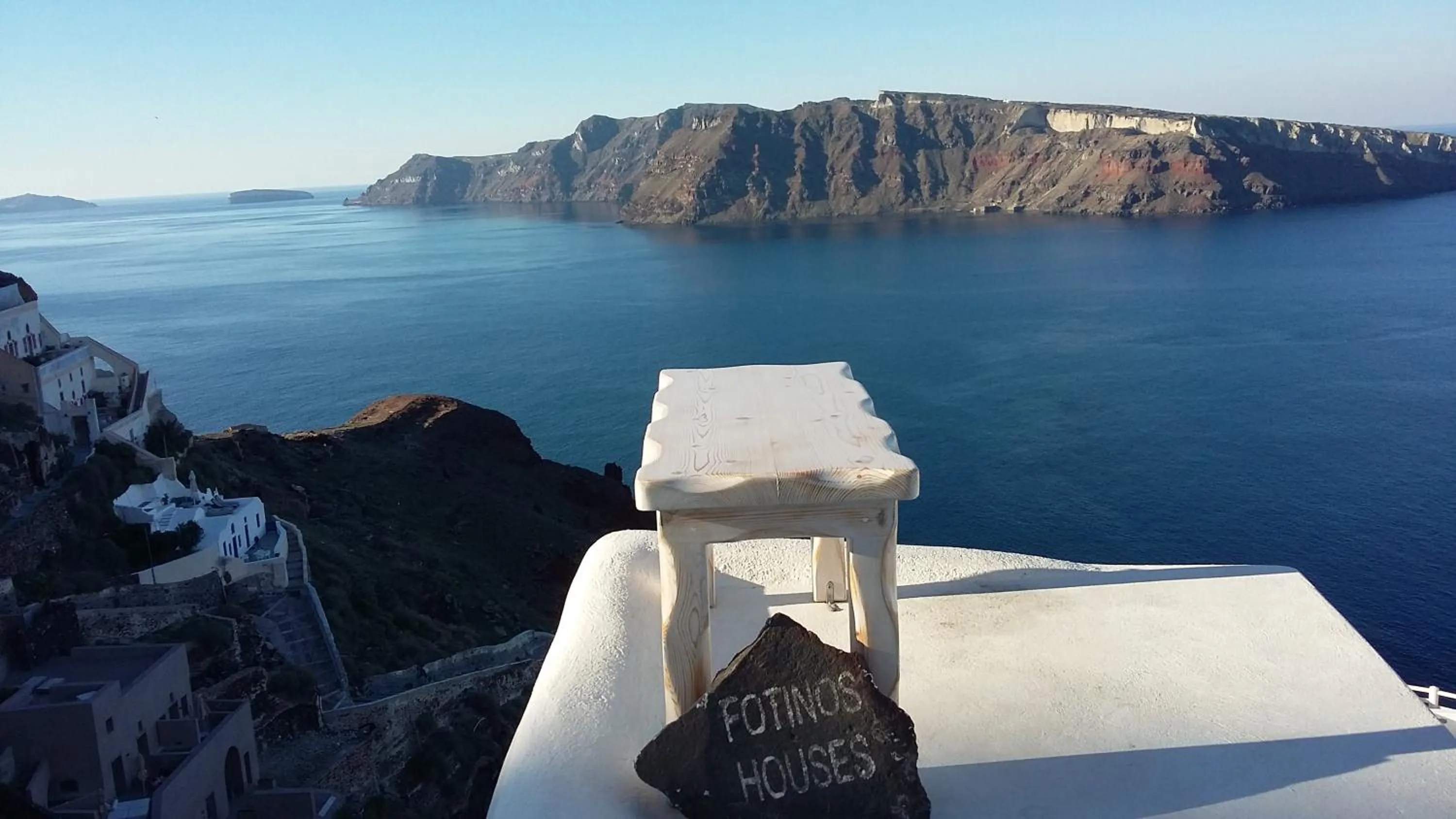 Beach in Fotinos Houses