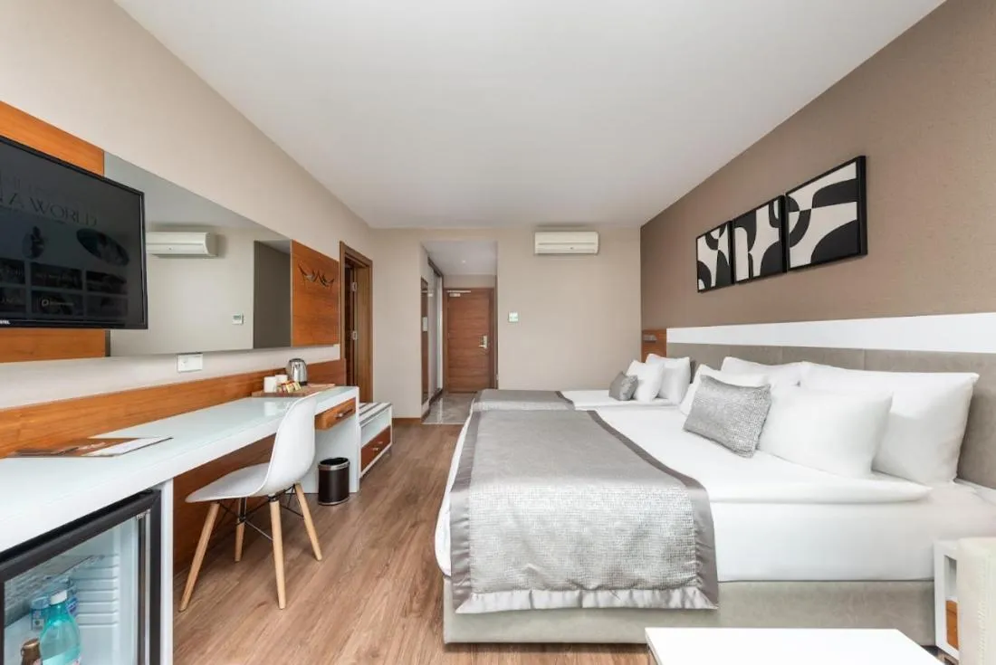 Bed in White City Resort Hotel - Ultra All Inclusive