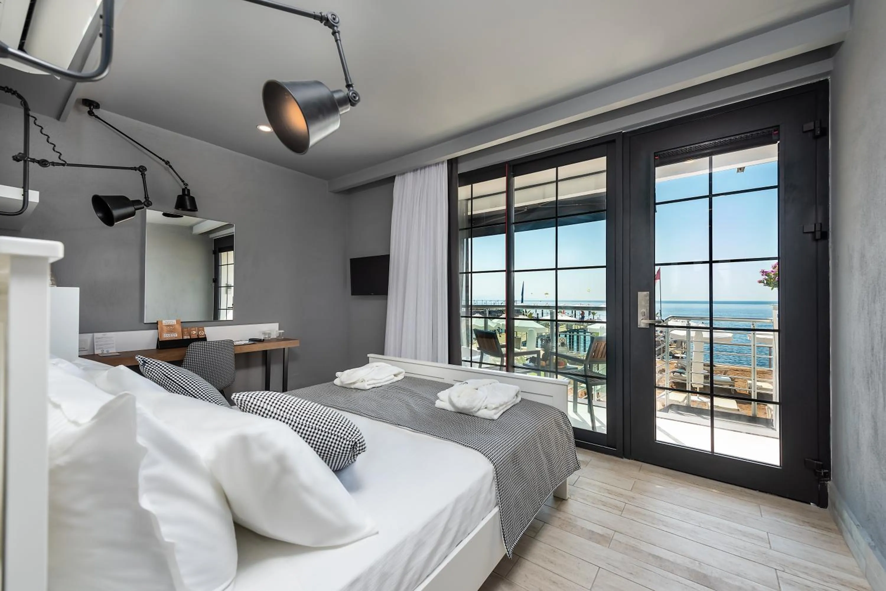 View (from property/room), Bed in White City Resort Hotel - Ultra All Inclusive