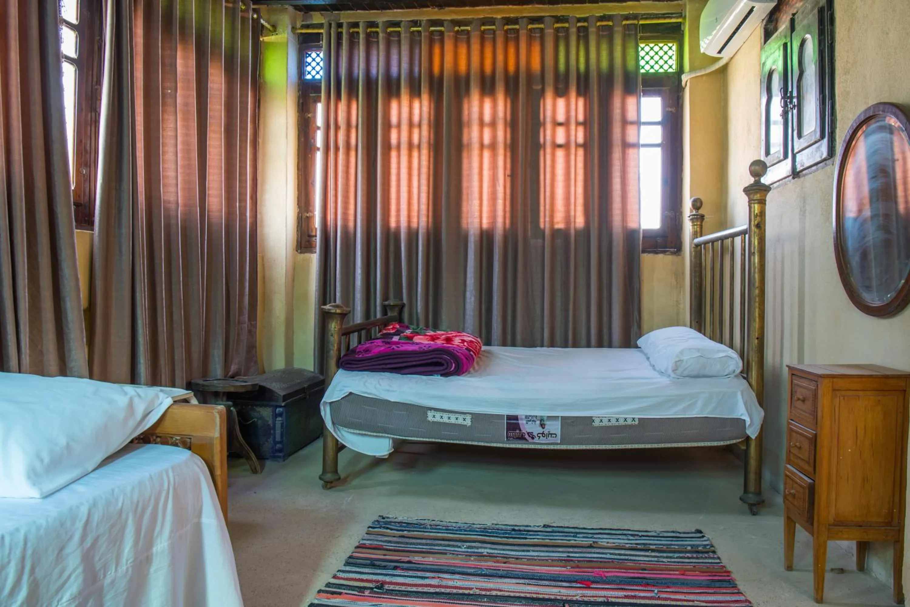 Bed in Zad El Mosafer Guest House
