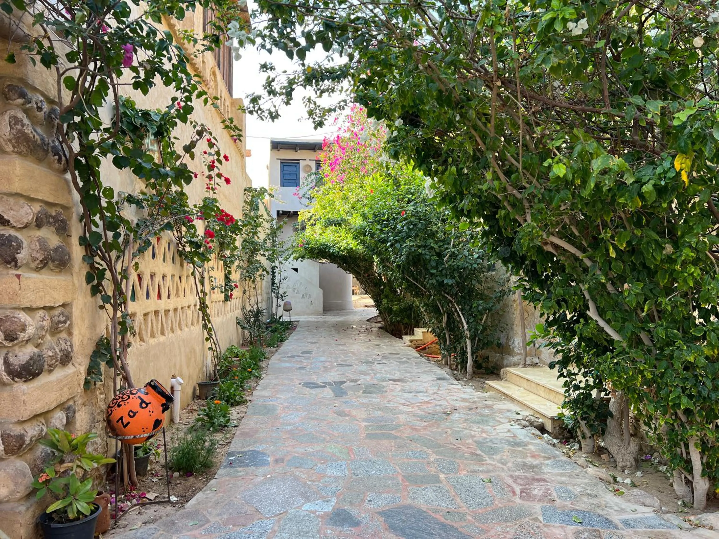 Garden in Zad El Mosafer Guest House