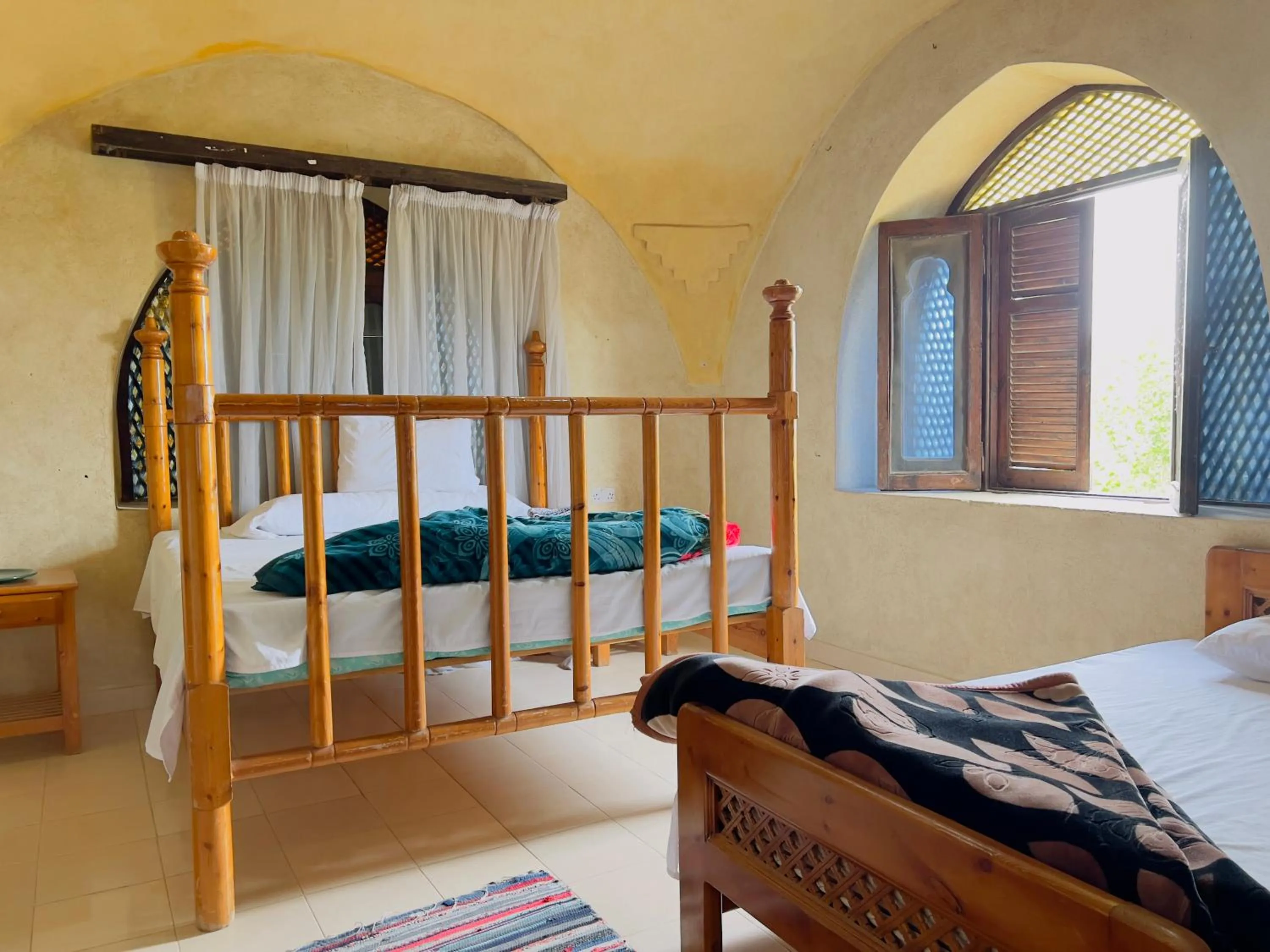 Bed in Zad El Mosafer Guest House