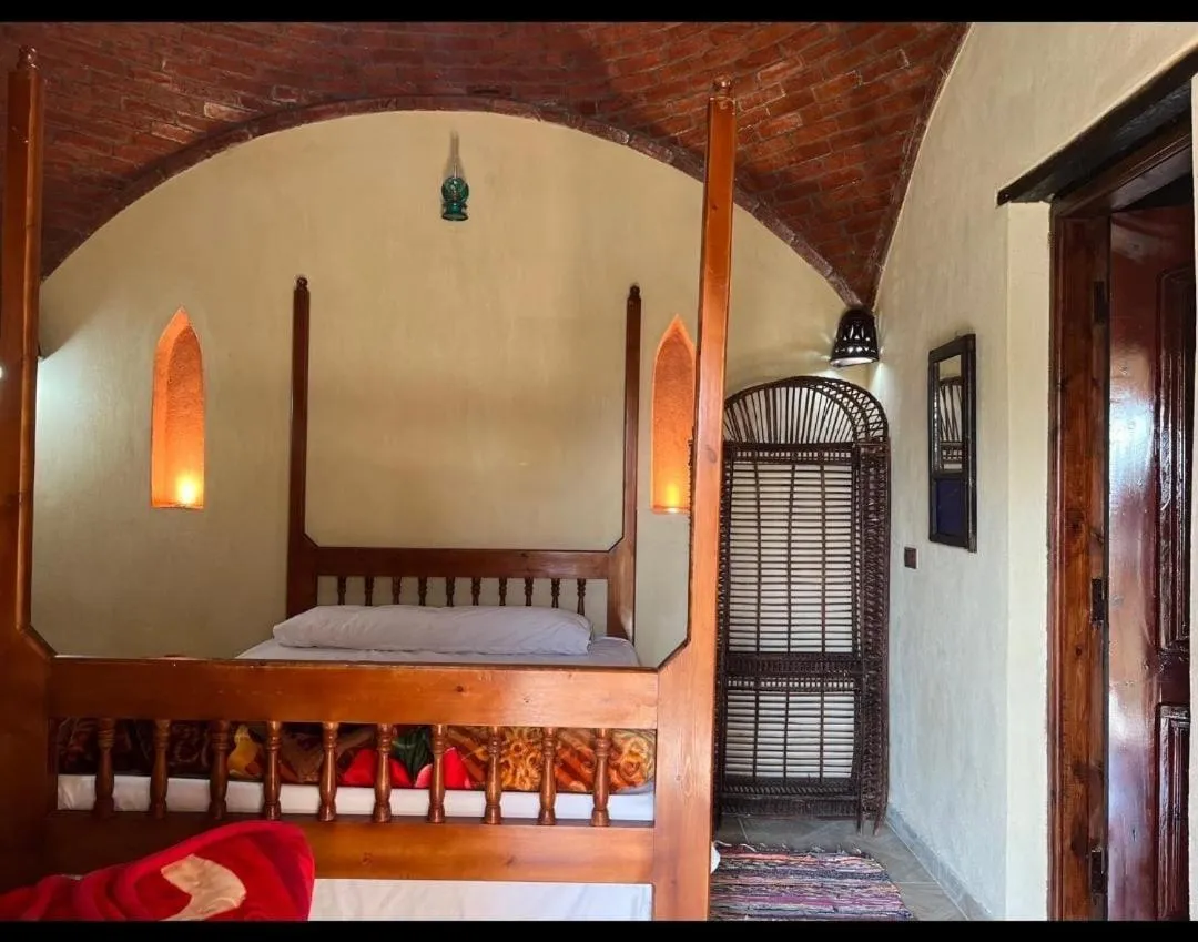 Bed in Zad El Mosafer Guest House
