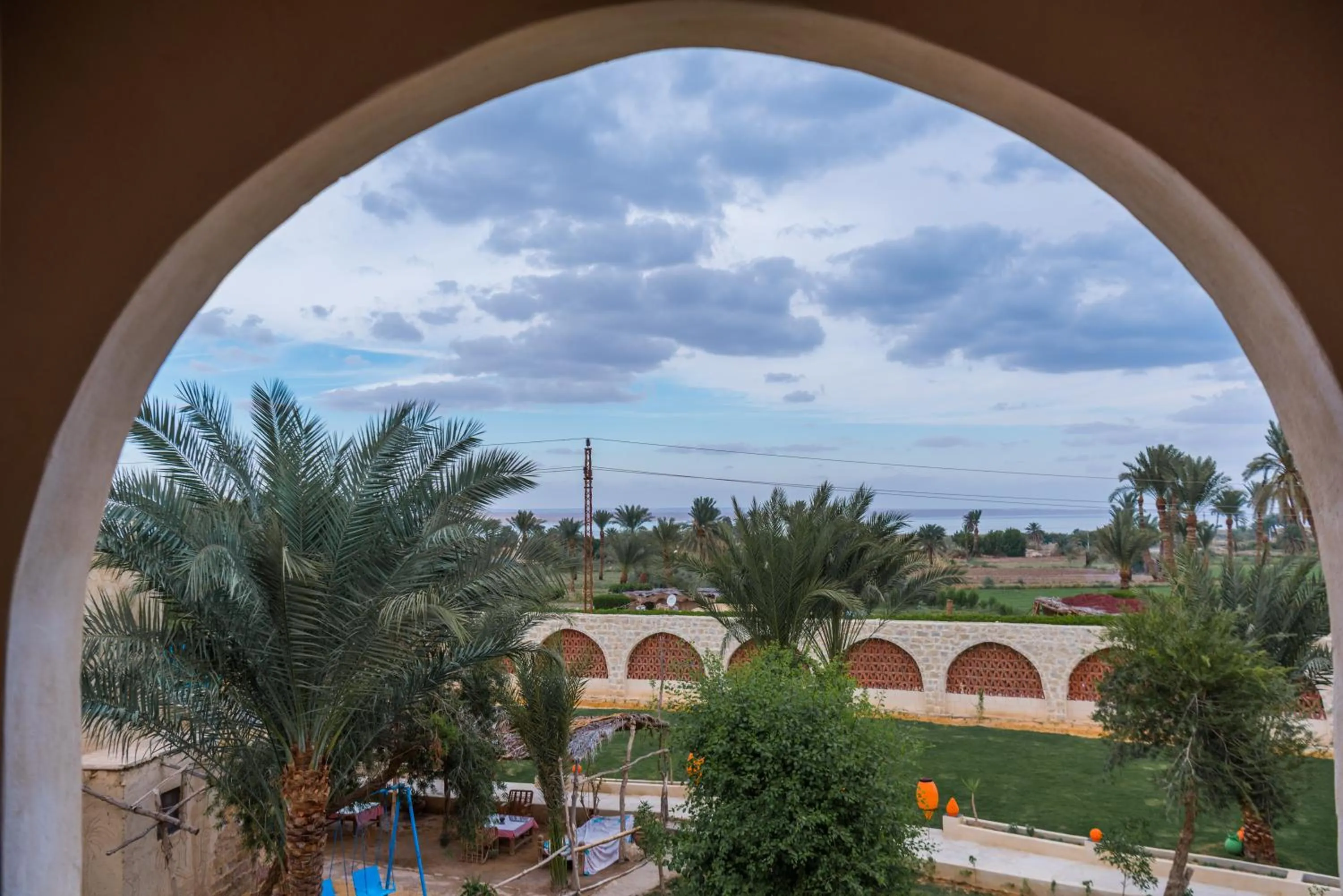 Garden in Zad El Mosafer Guest House
