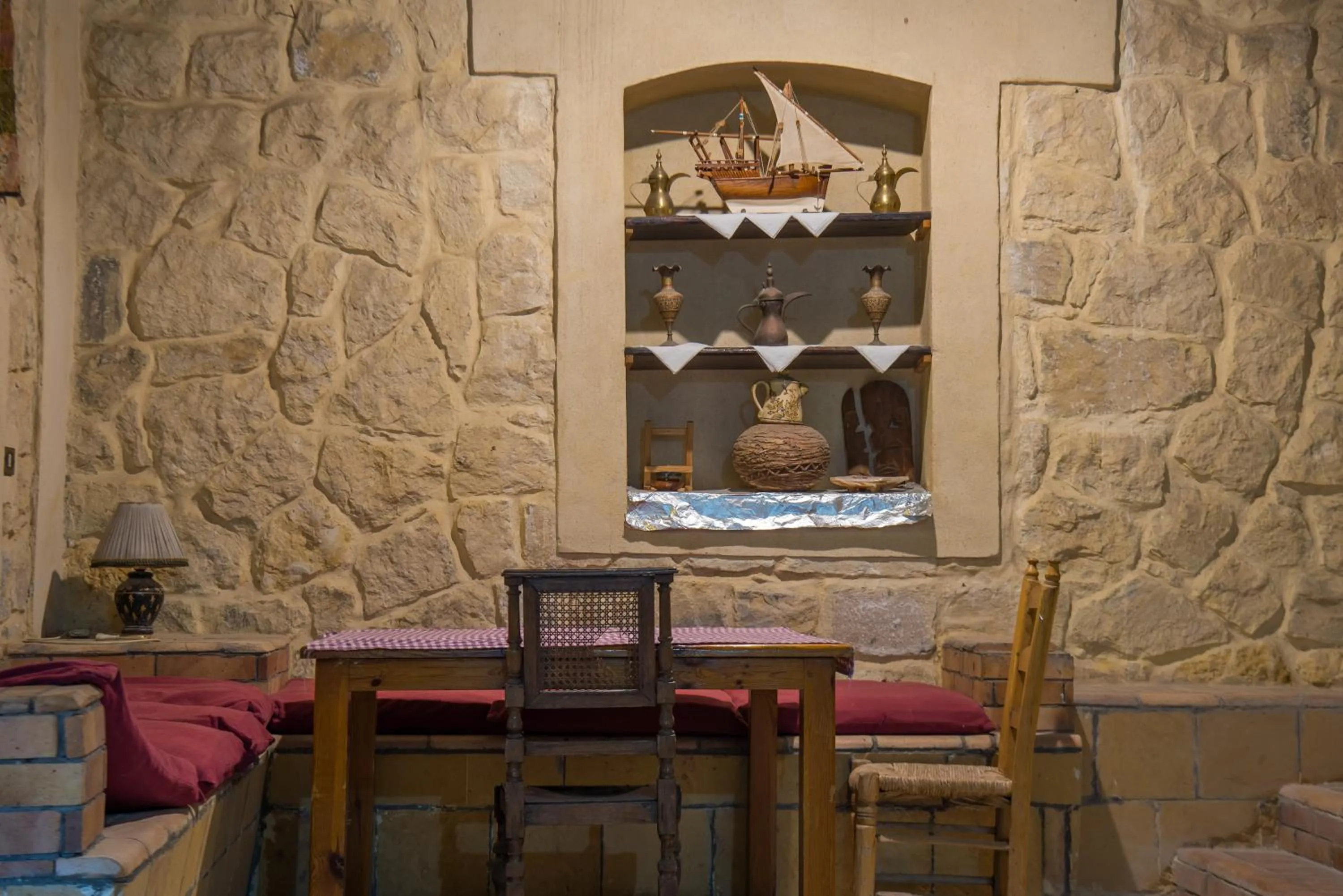 Kitchen or kitchenette in Zad El Mosafer Guest House