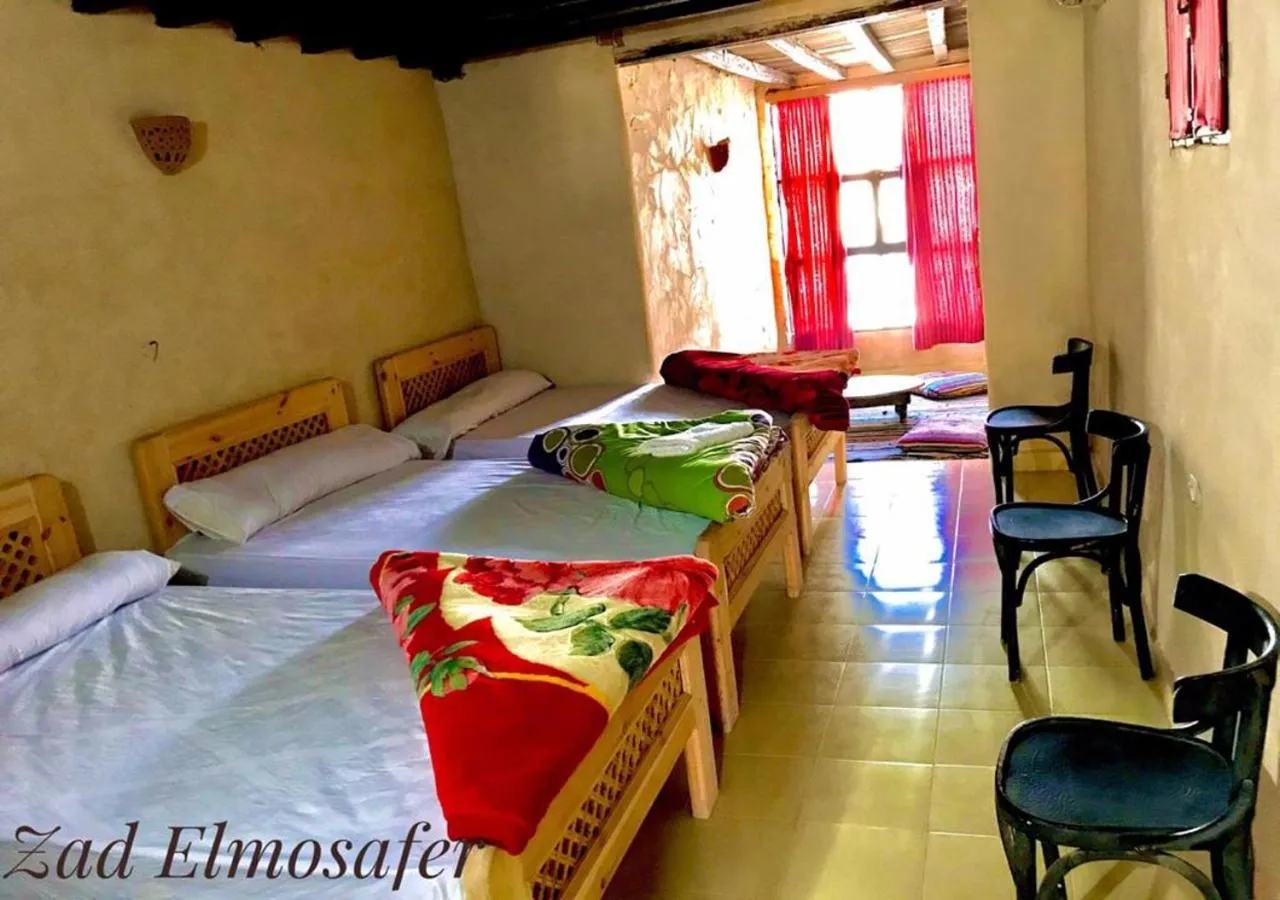 Bed in Zad El Mosafer Guest House