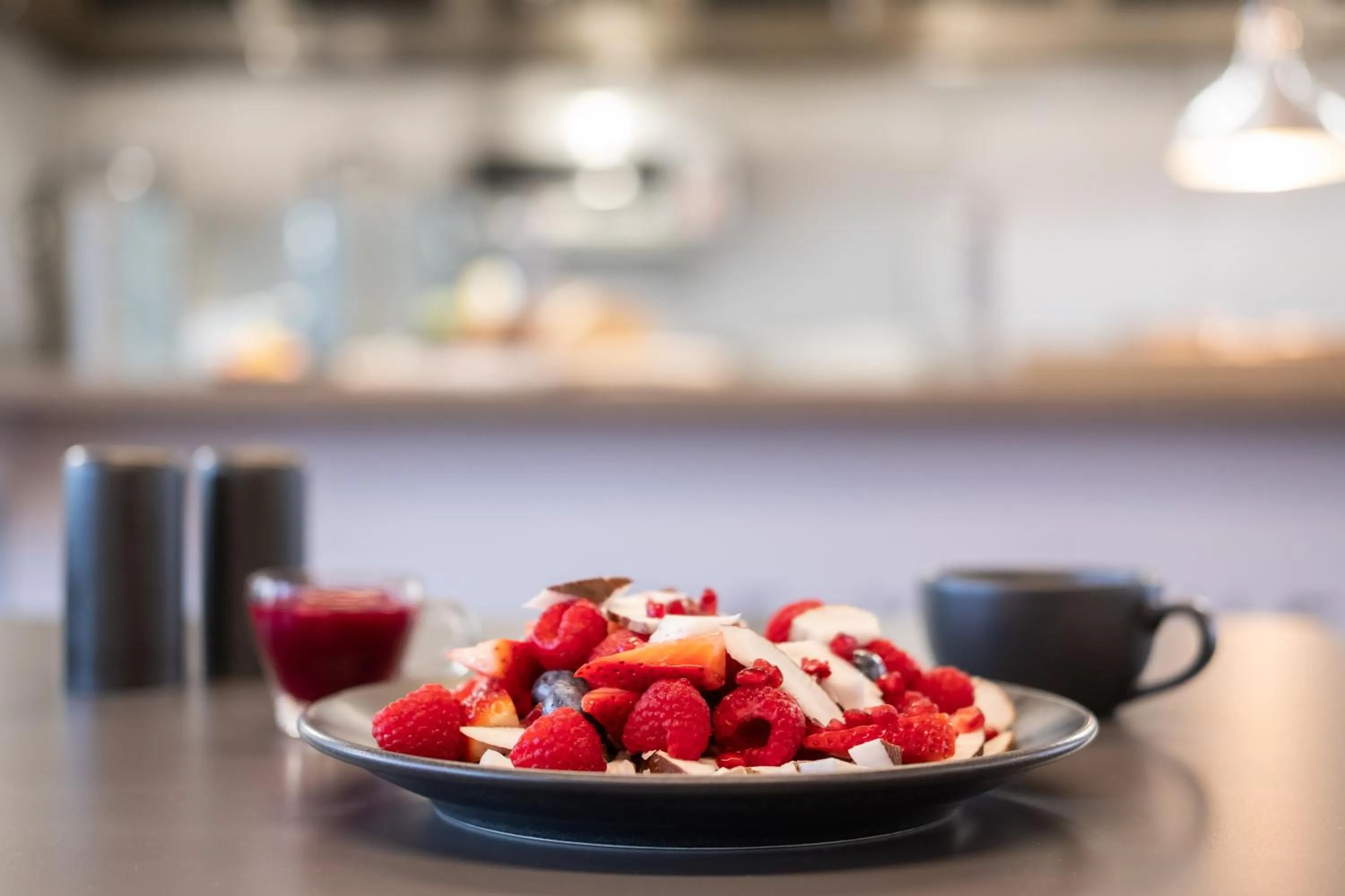 Buffet breakfast in Elite Athlete Centre and Hotel