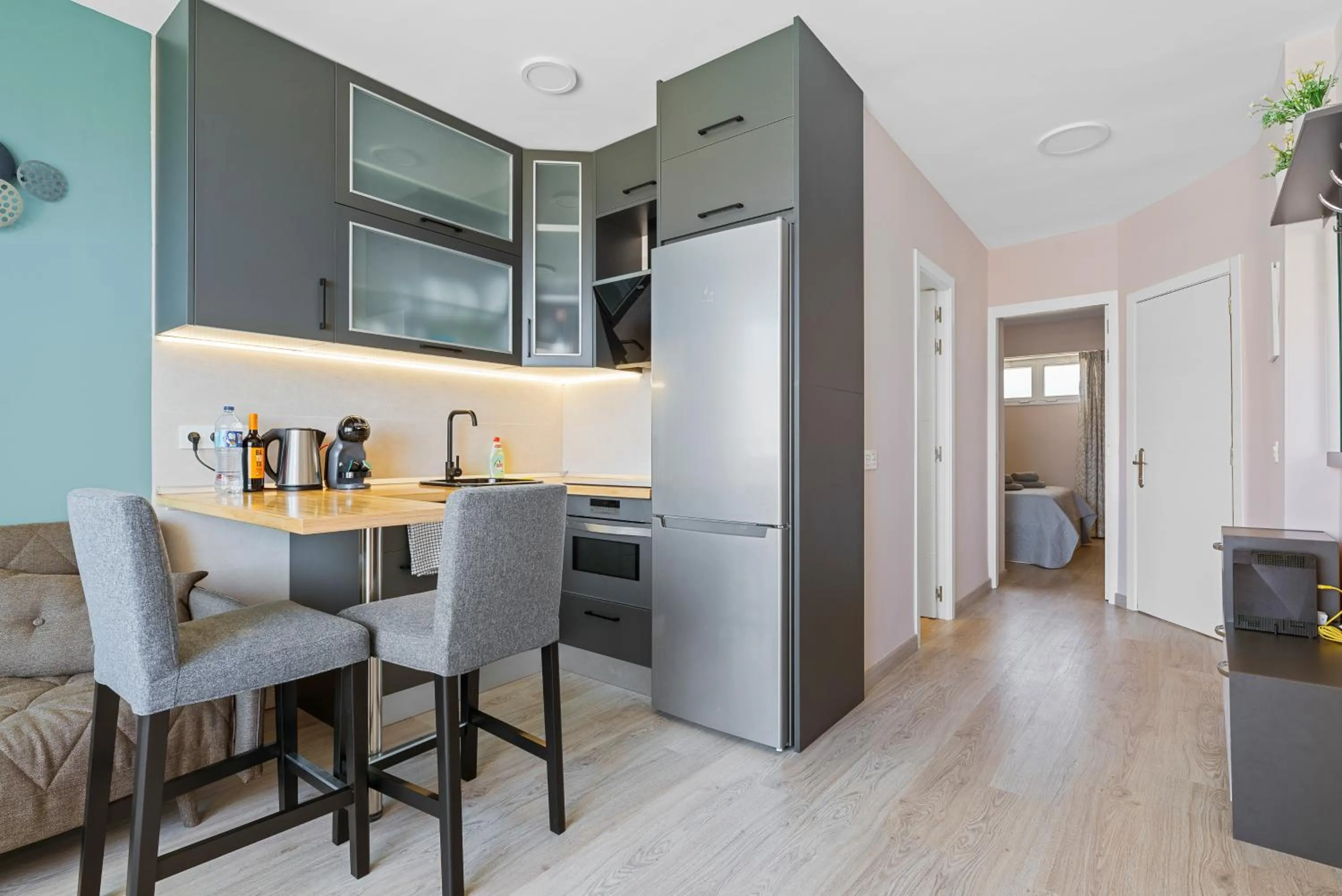 Kitchen or kitchenette in Arenas Negras Playa La Arena, Newly Renovated