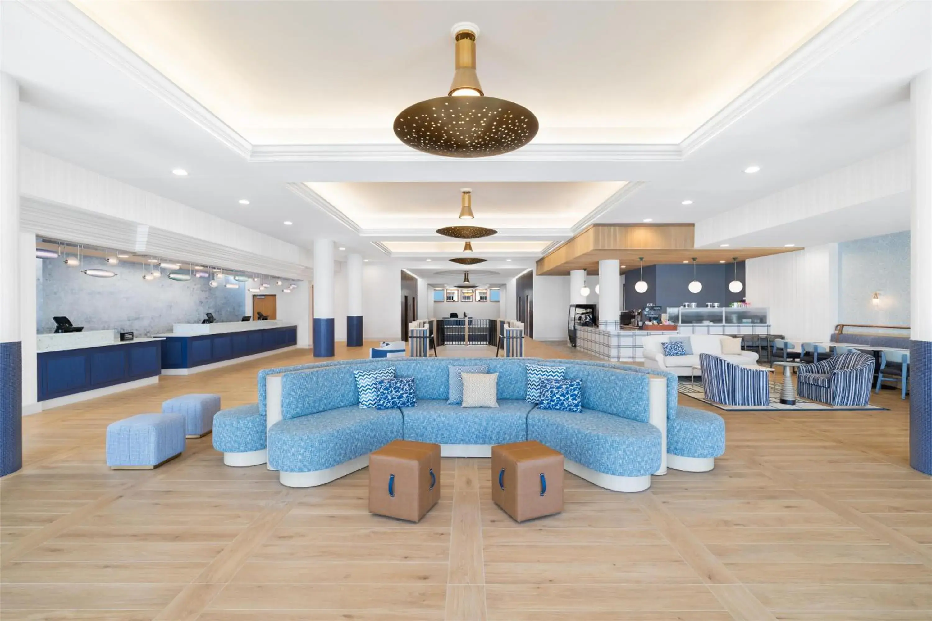Lobby or reception in Hilton Suites Ocean City Oceanfront Lobby or reception in Hilton Suites Ocean City Oceanfront