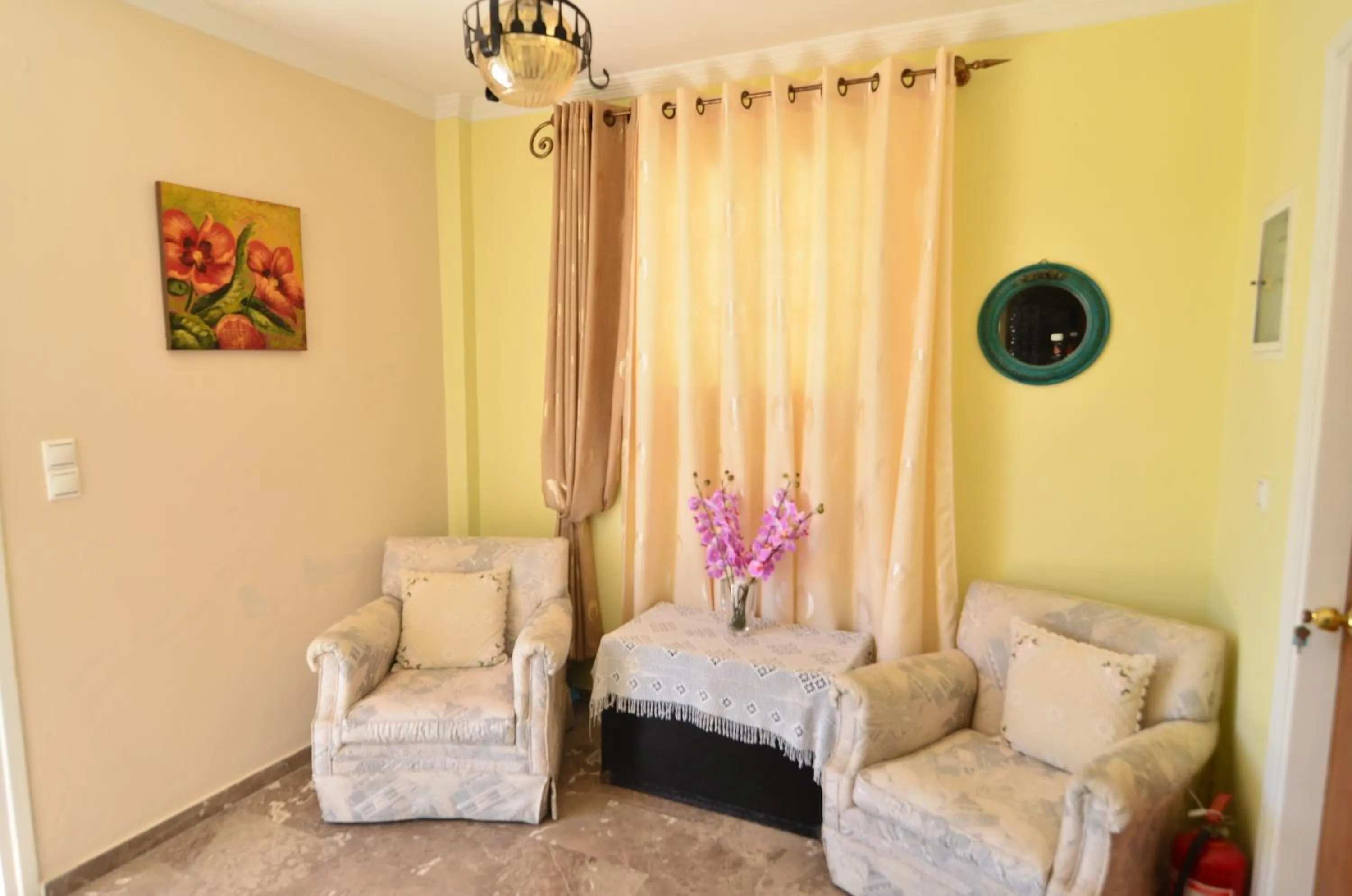 Living room in Fiore Hill Sea View Studios