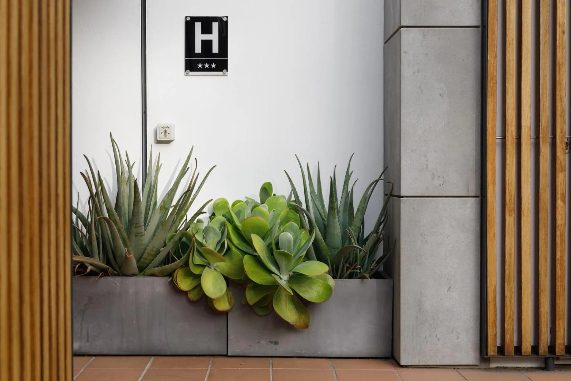 Facade/entrance in Hotel hcp