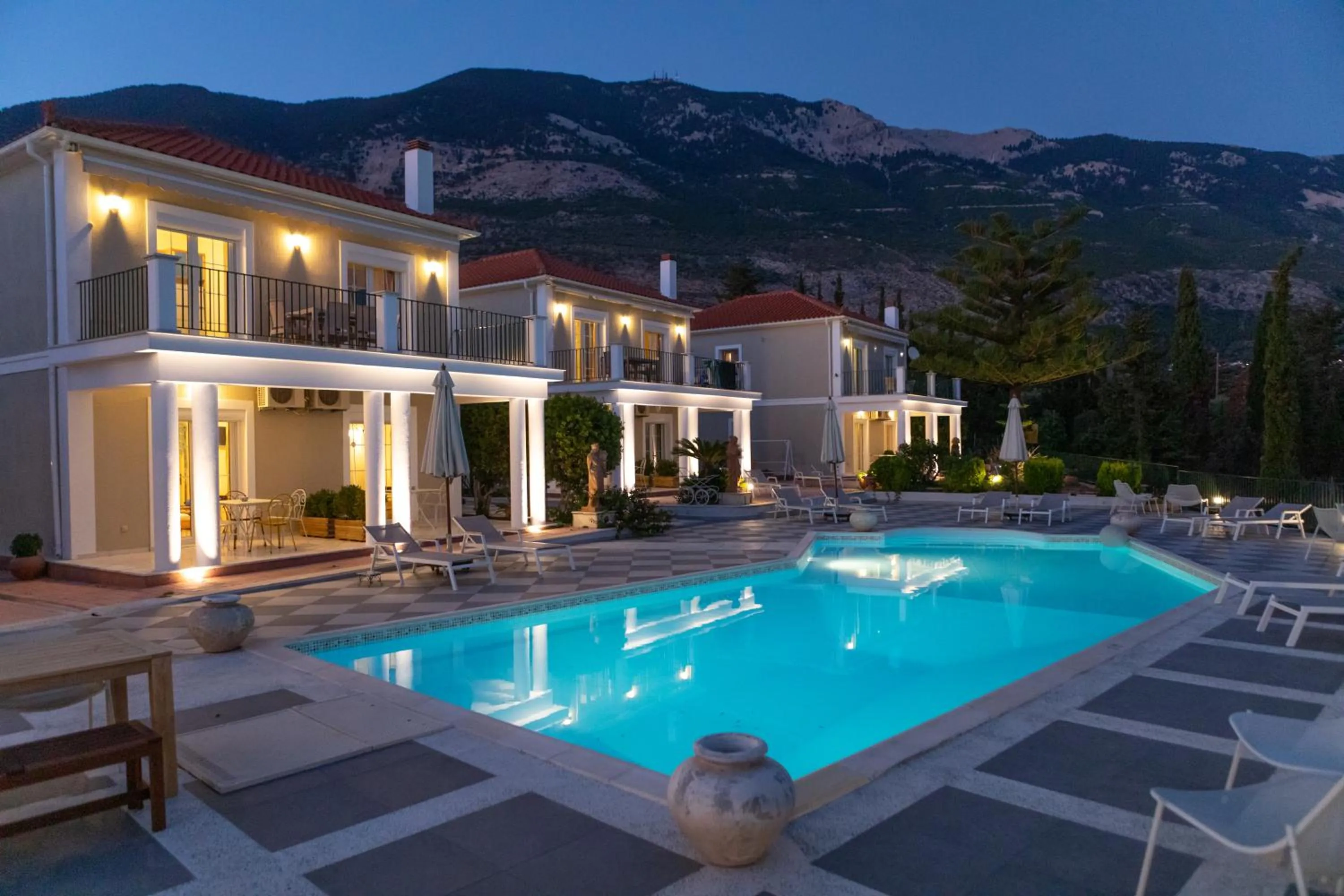 Swimming pool in Garbis Villas & Apartments