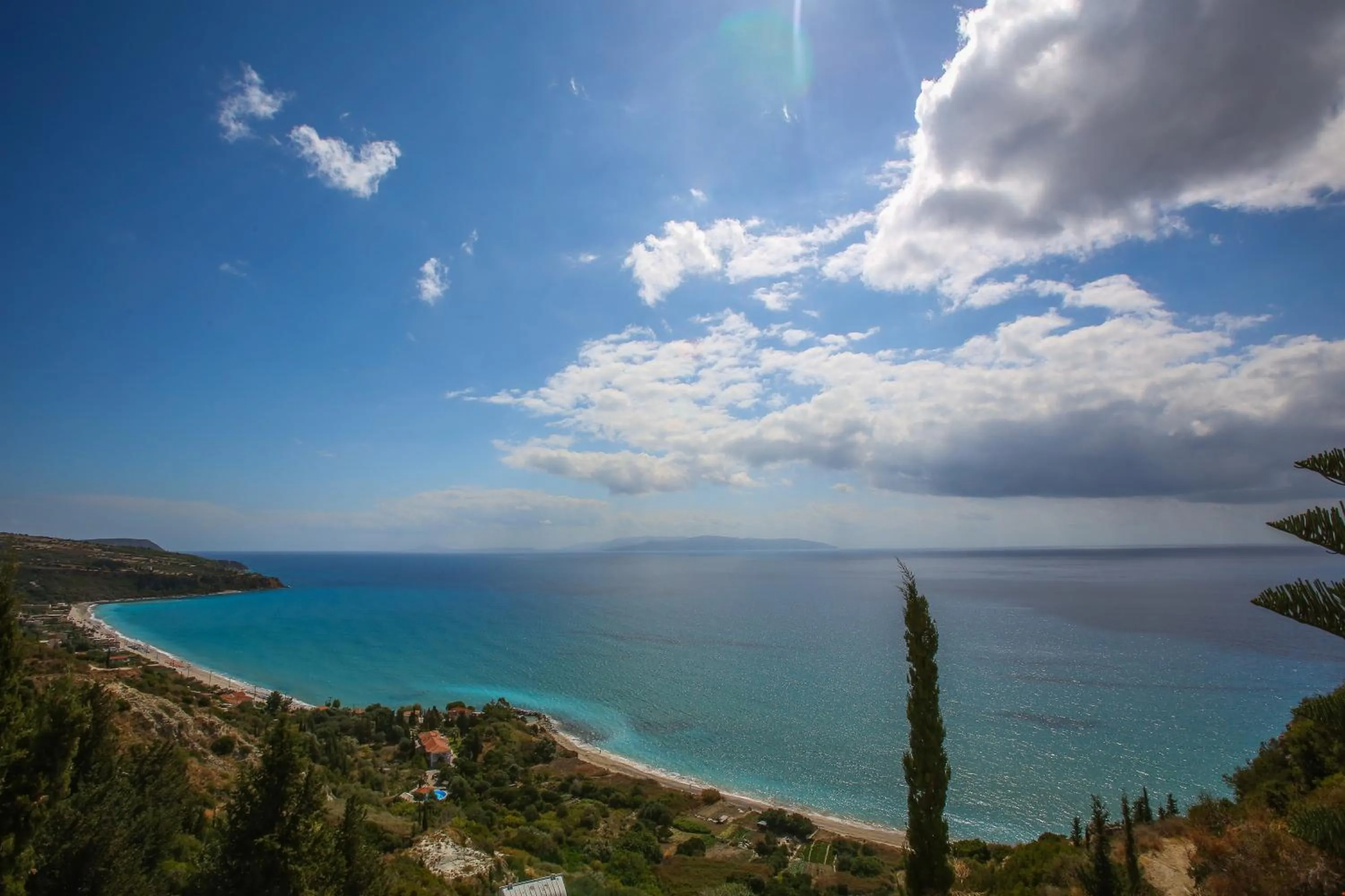 Bird's eye view in Garbis Villas & Apartments