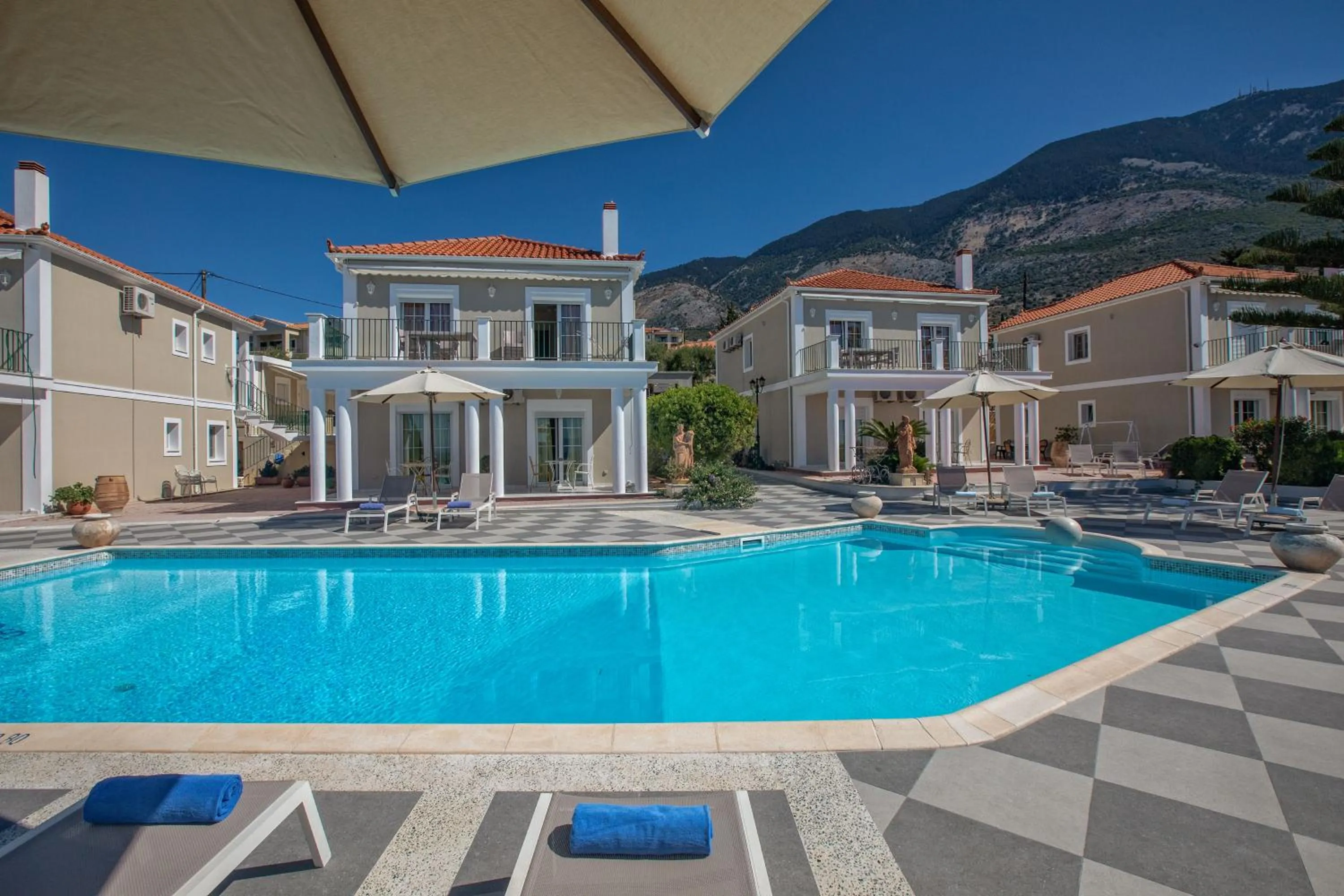 Swimming pool in Garbis Villas & Apartments