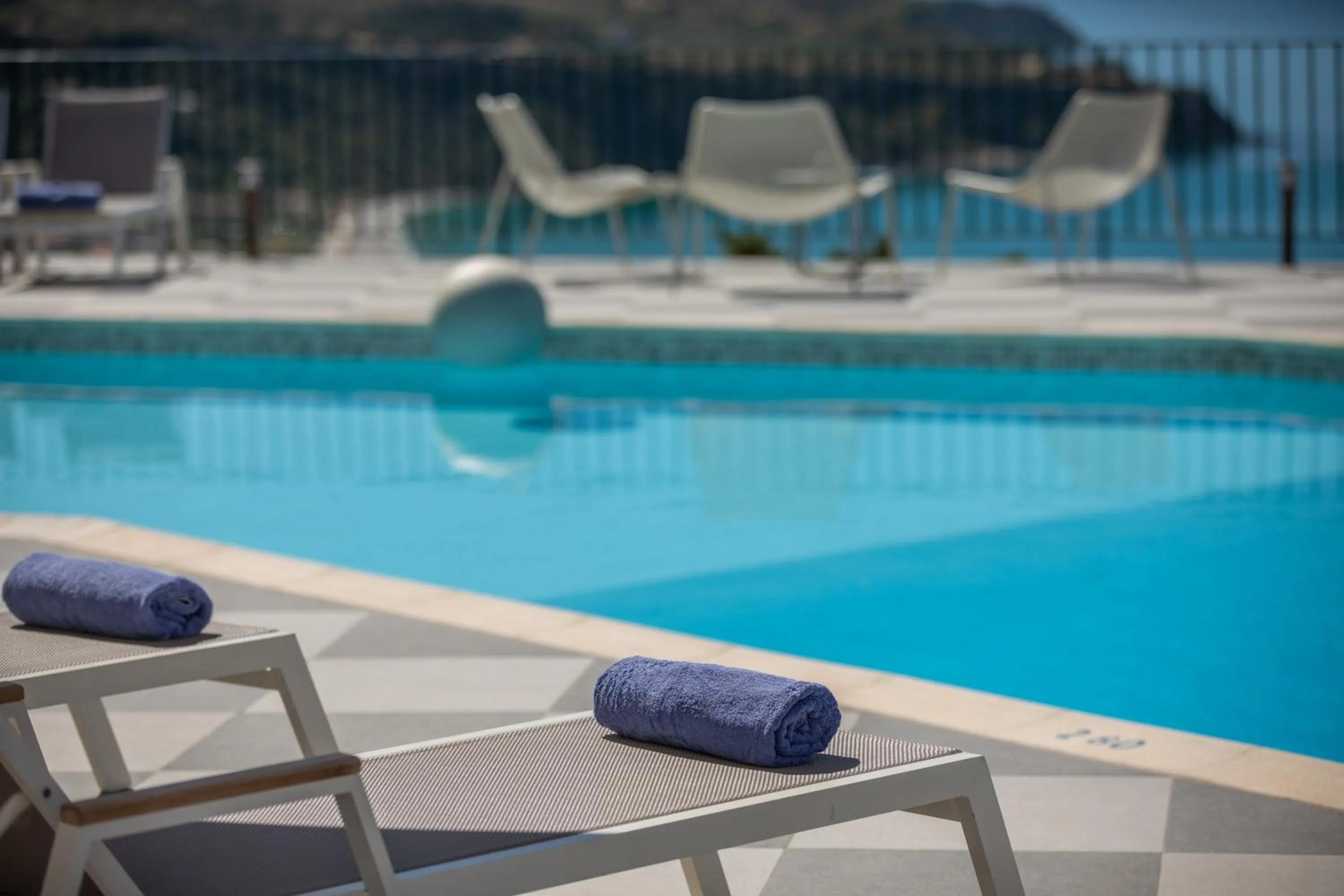 Swimming pool in Garbis Villas & Apartments