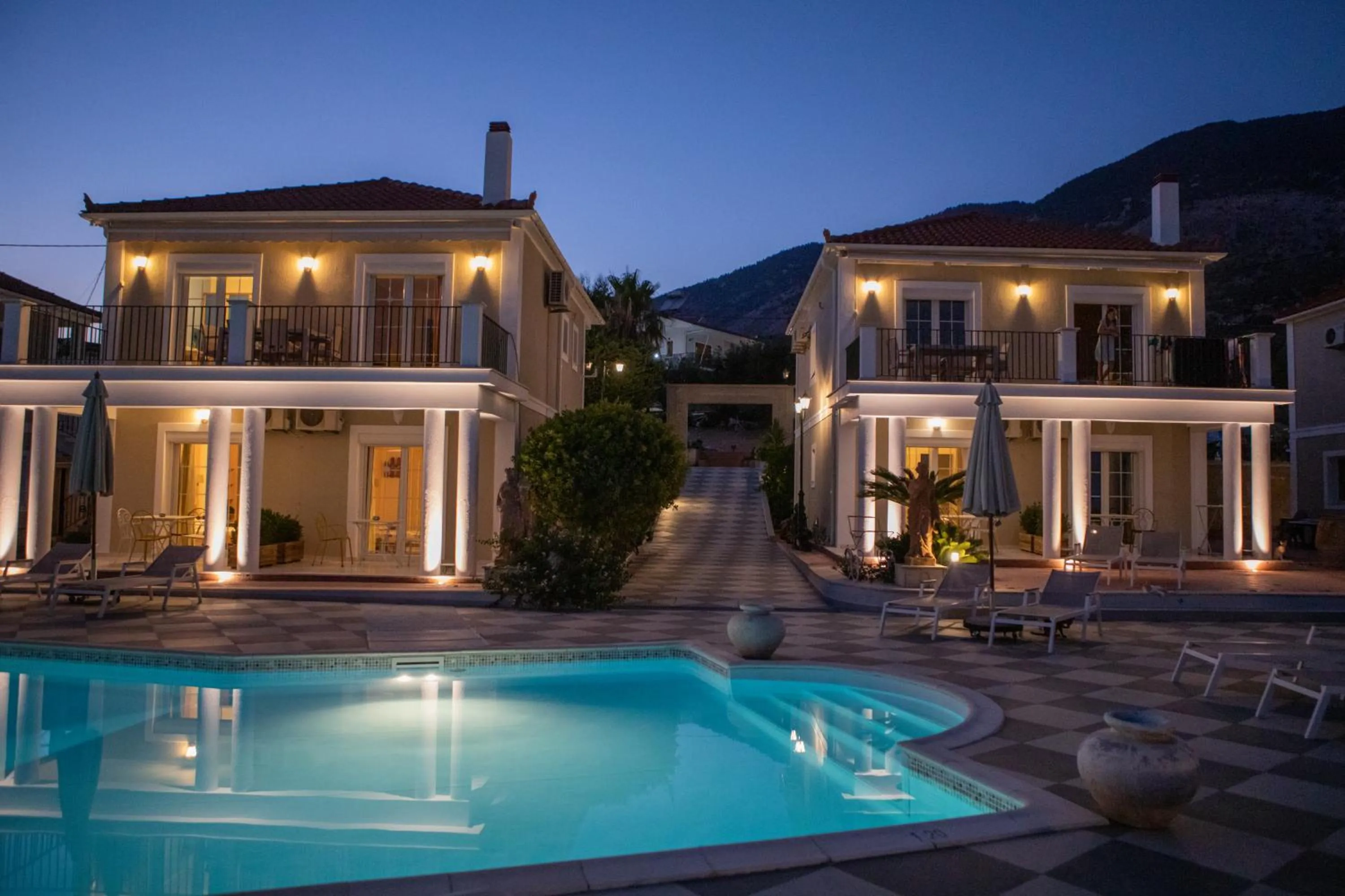 Swimming pool in Garbis Villas & Apartments