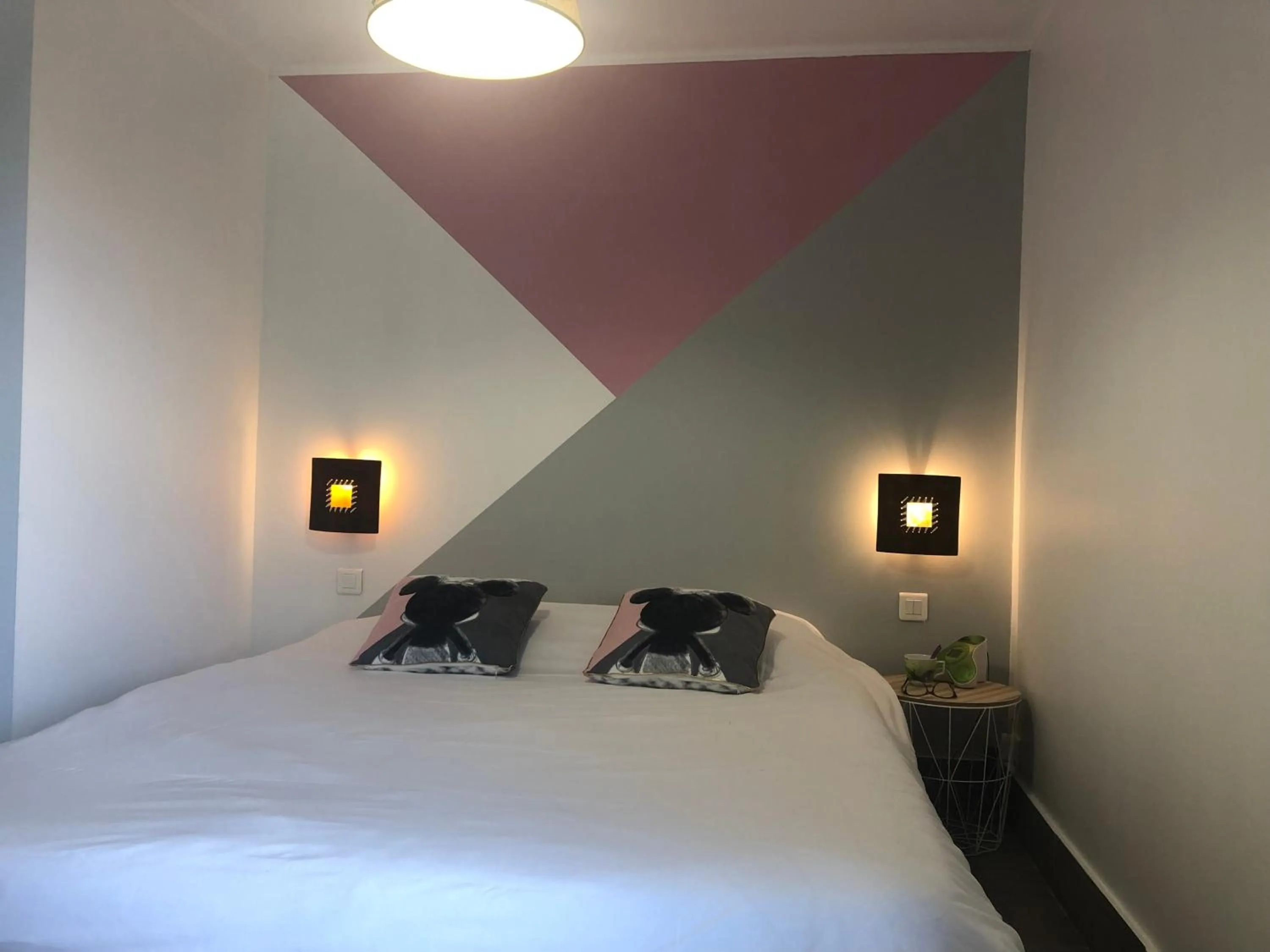 Bed in Chambres d'Hôtes Poirier Bazin