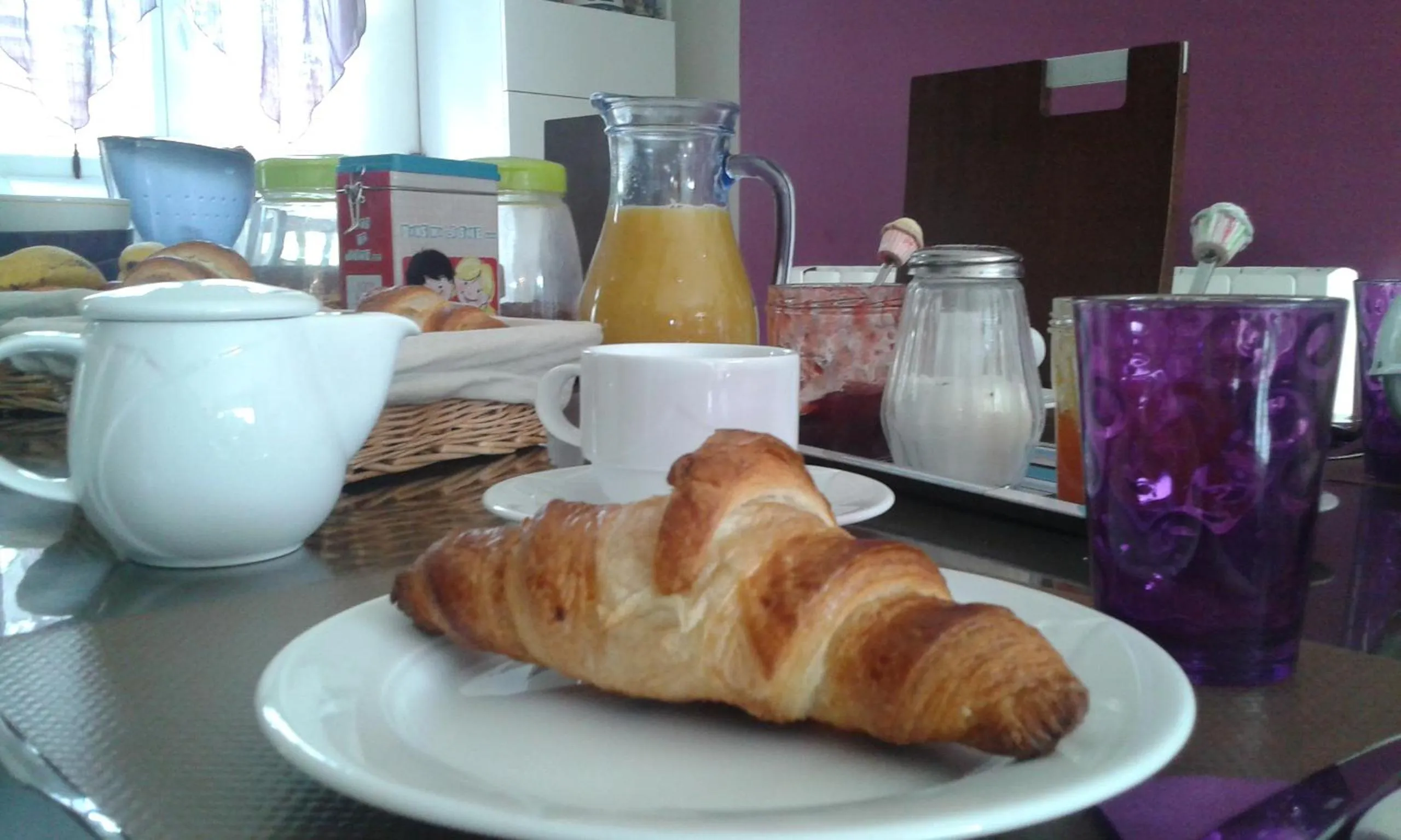 Breakfast in Chambres d'Hôtes Poirier Bazin