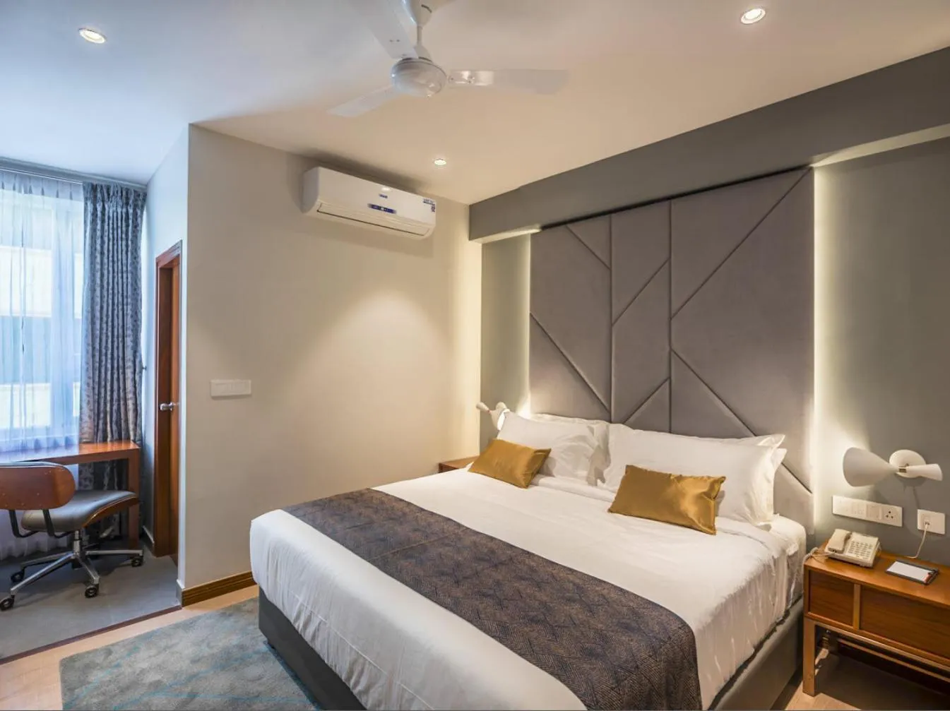 Bedroom, Bed in De Mandarin