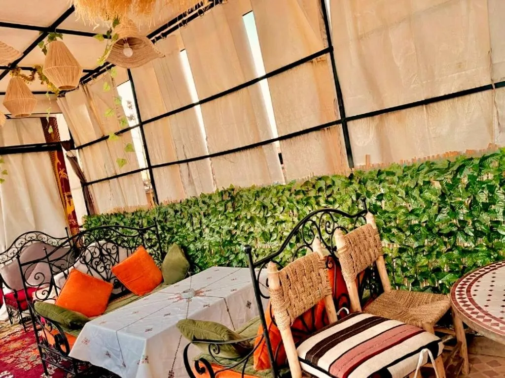 Balcony/Terrace in Riad Lalla Marrakech