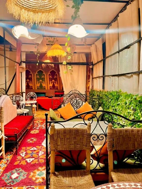 Balcony/Terrace in Riad Lalla Marrakech