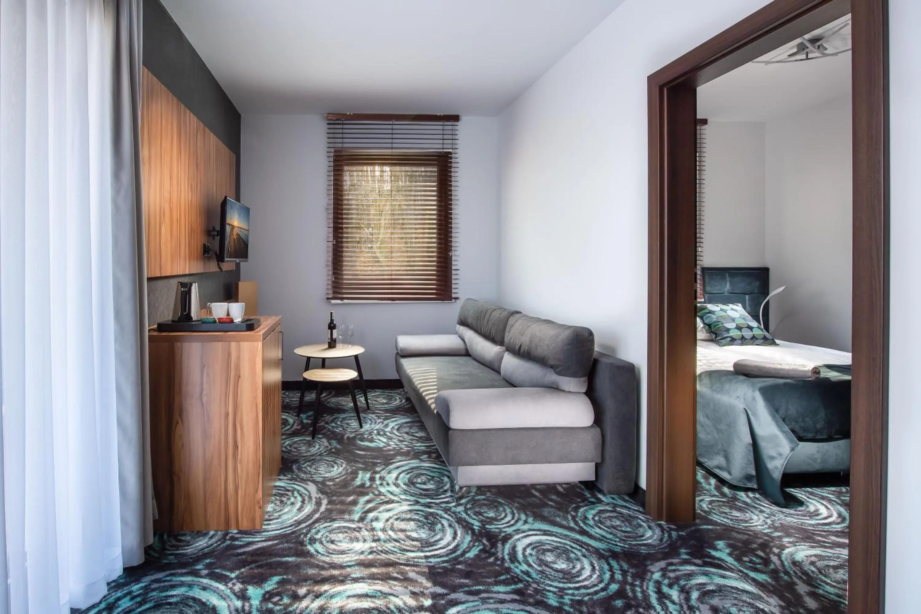 Living room, Bed in Willa Pieńkowskich