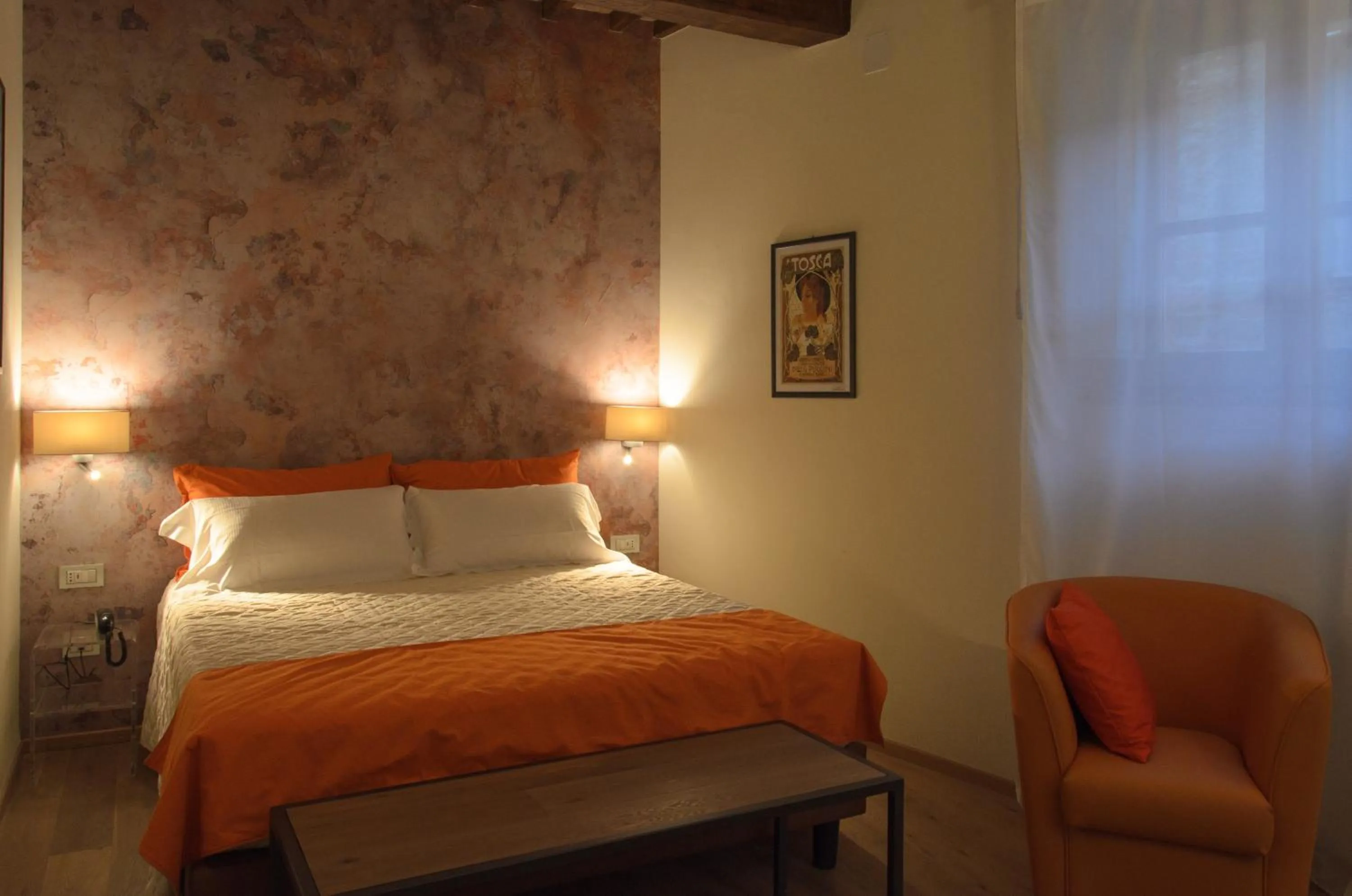 Decorative detail, Bed in Antico Sipario Boutique Hotel, BW Signature Collection