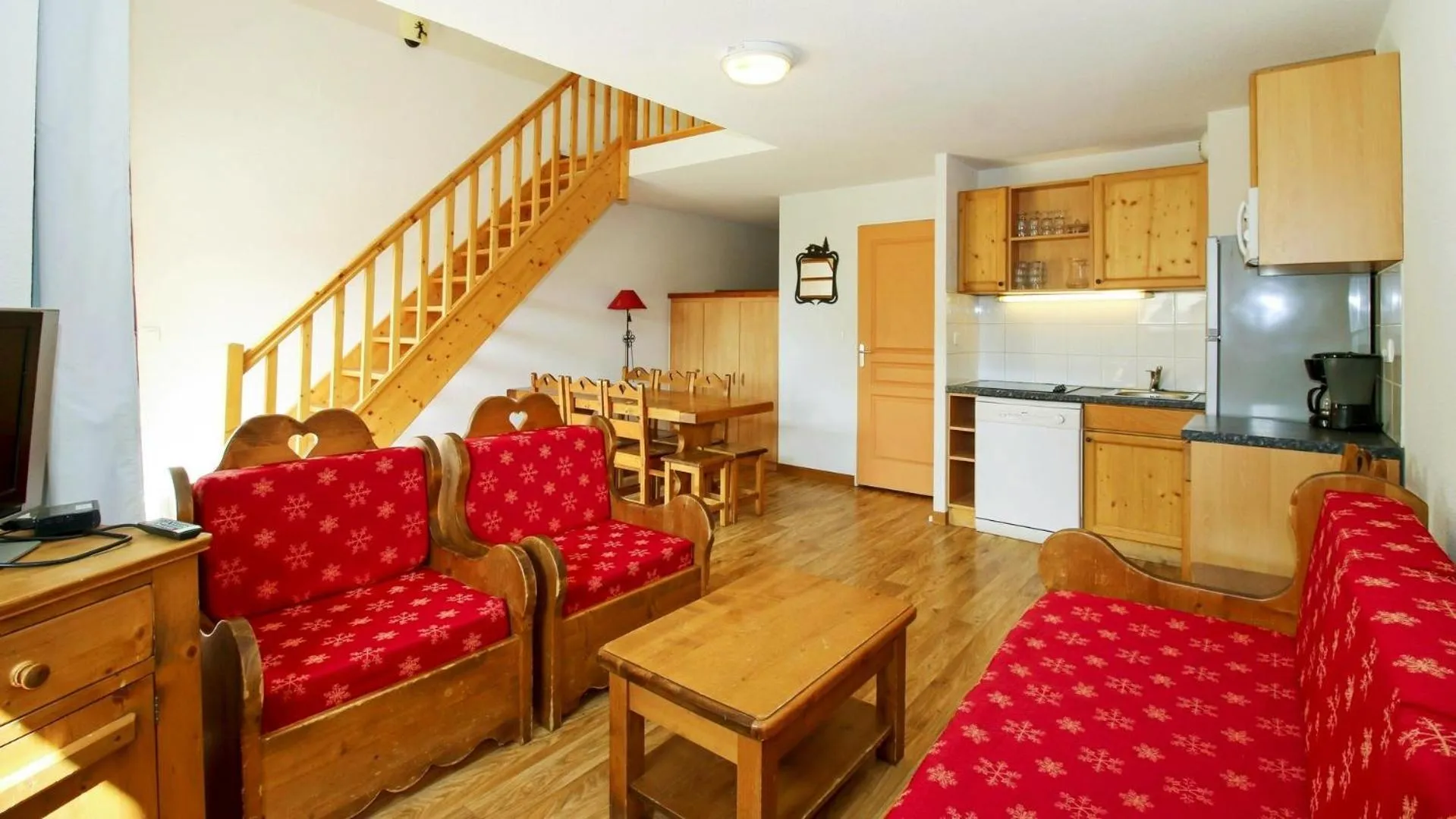 Living room in Vacancéole - Résidence Central Park