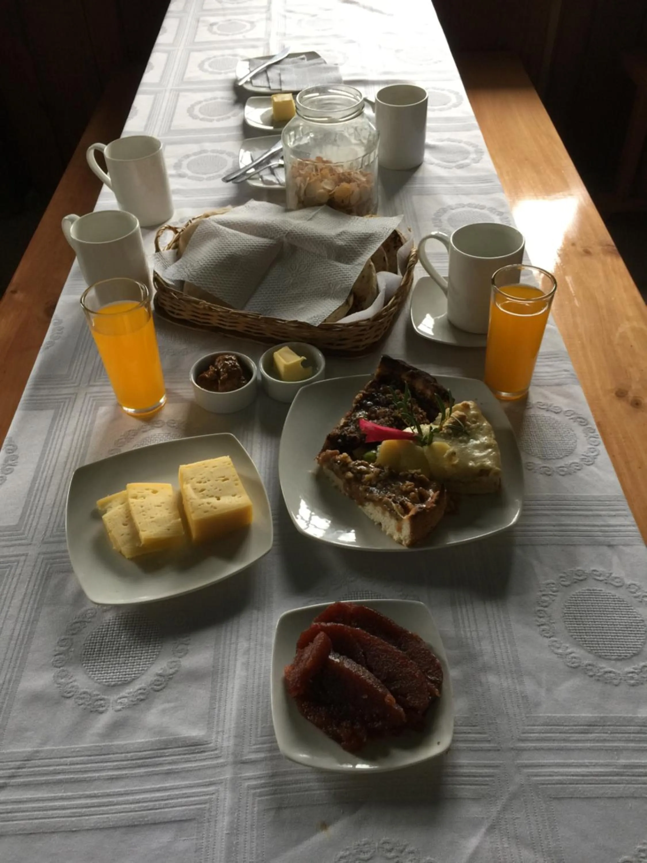 Breakfast in Parque la Pajarera