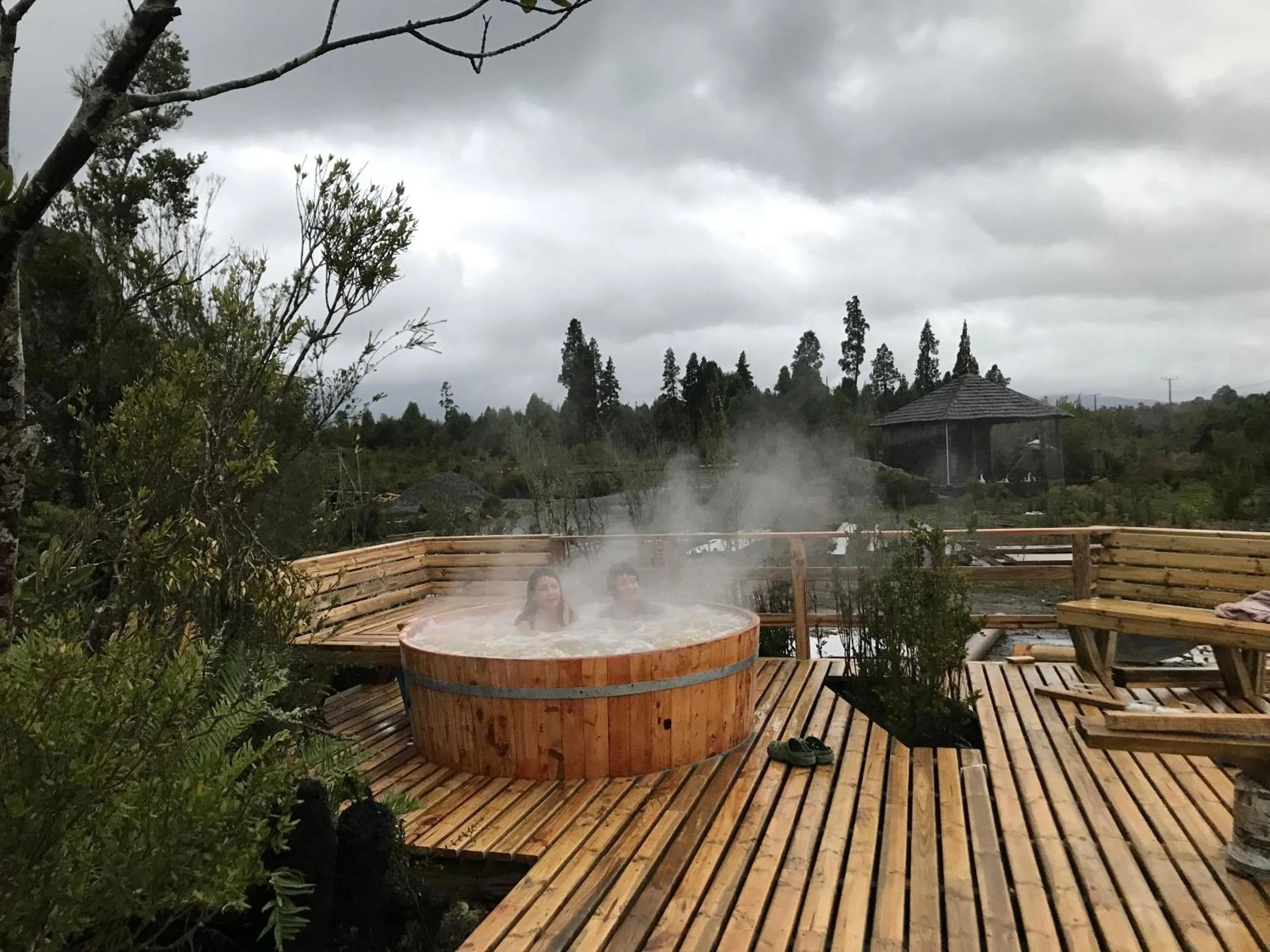 Steam room in Parque la Pajarera