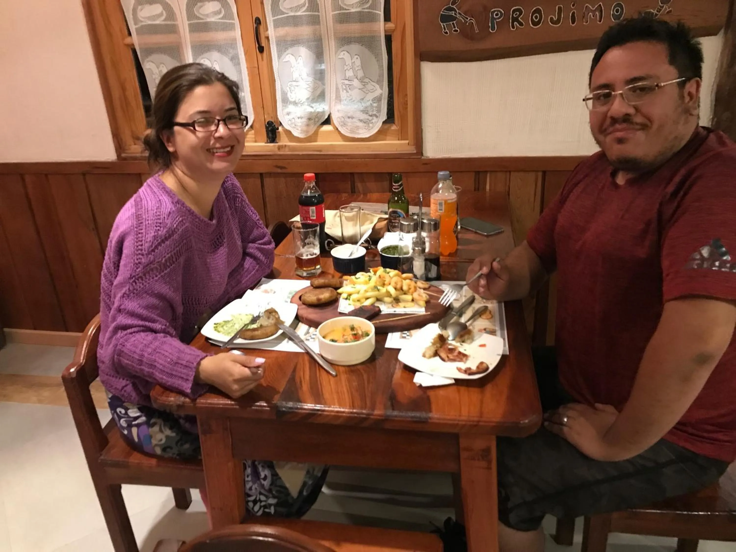 Guests in Parque la Pajarera