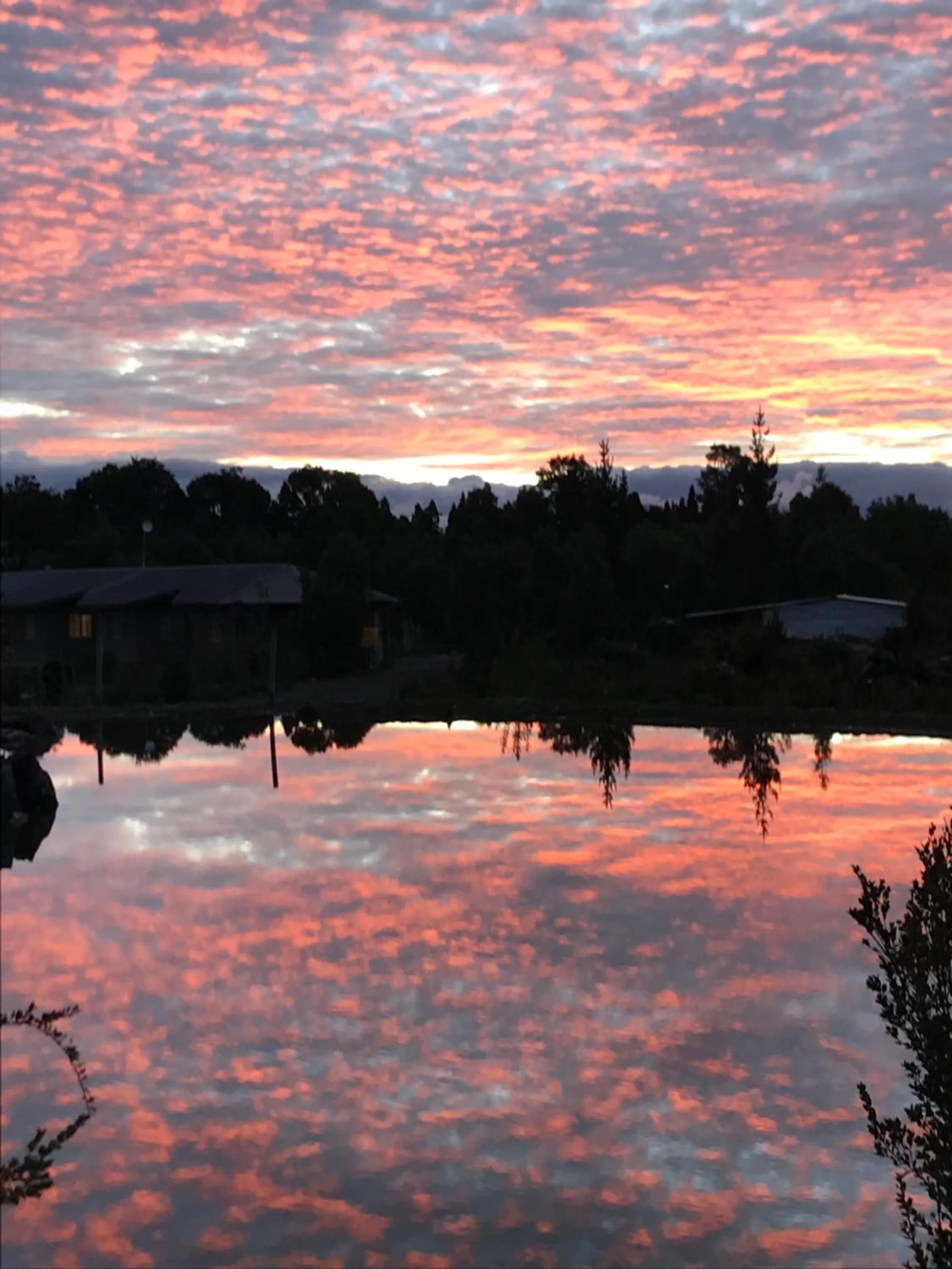 Sunset in Parque la Pajarera
